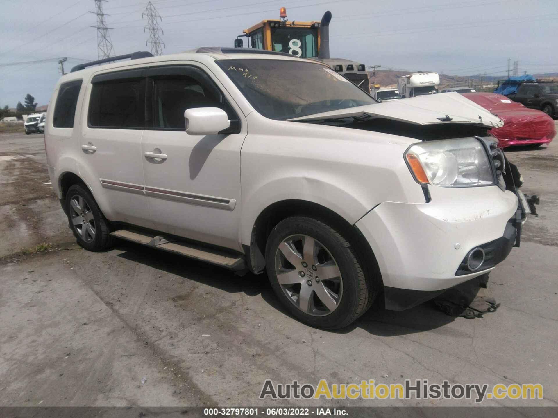 HONDA PILOT TOURING, 5FNYF4H92EB046935