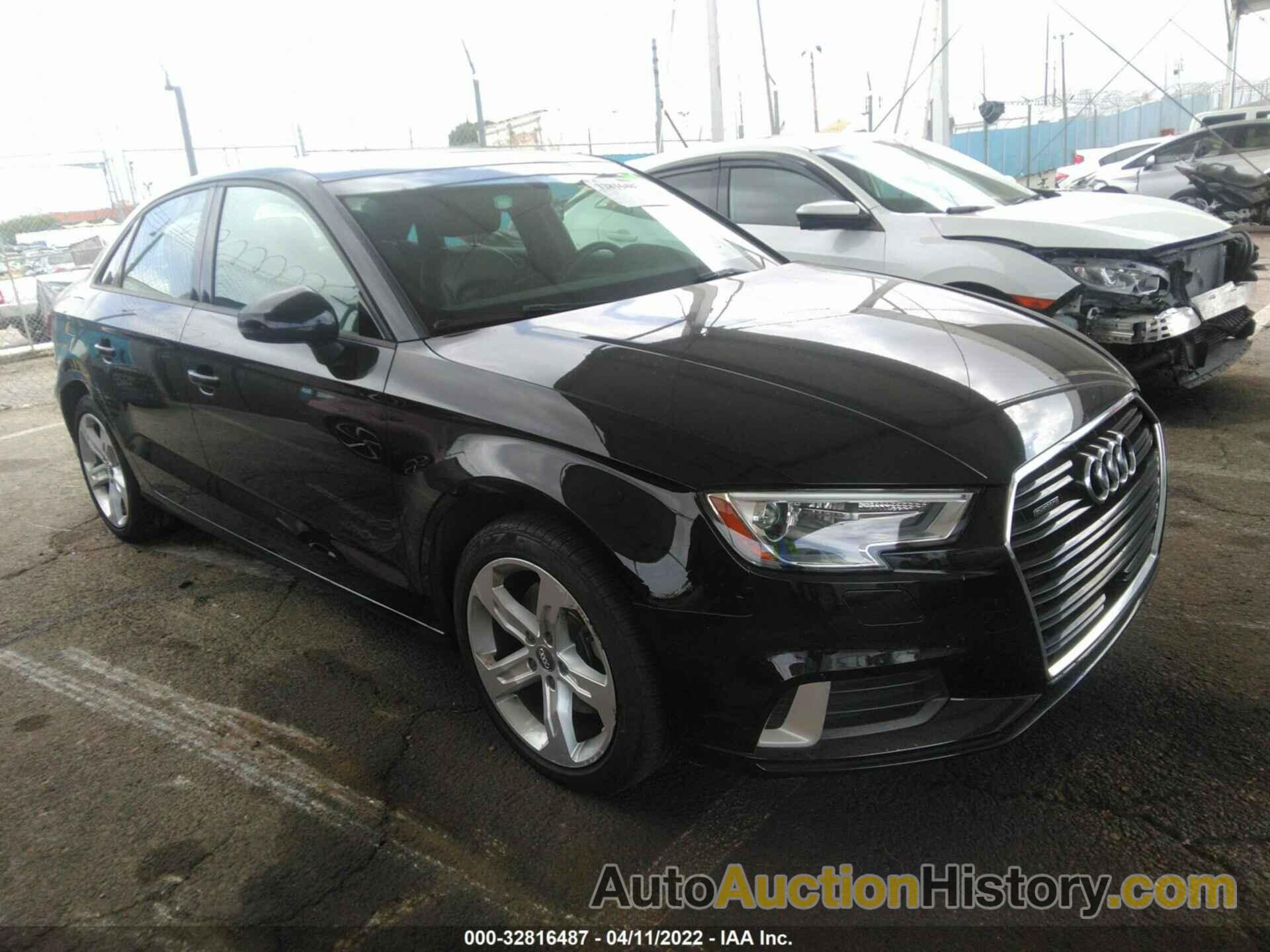 AUDI A3 SEDAN PREMIUM/TECH PREMIUM, WAUB8GFF8J1093932