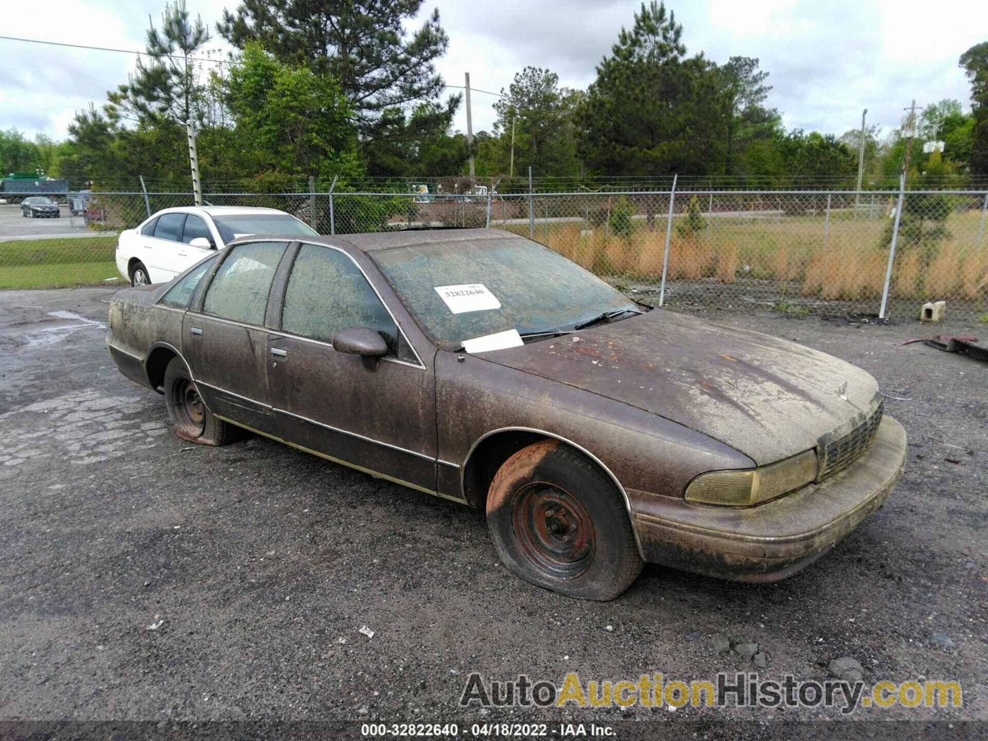 CHEVROLET CAPRICE CLASSIC, 1G1BL5372PW121229