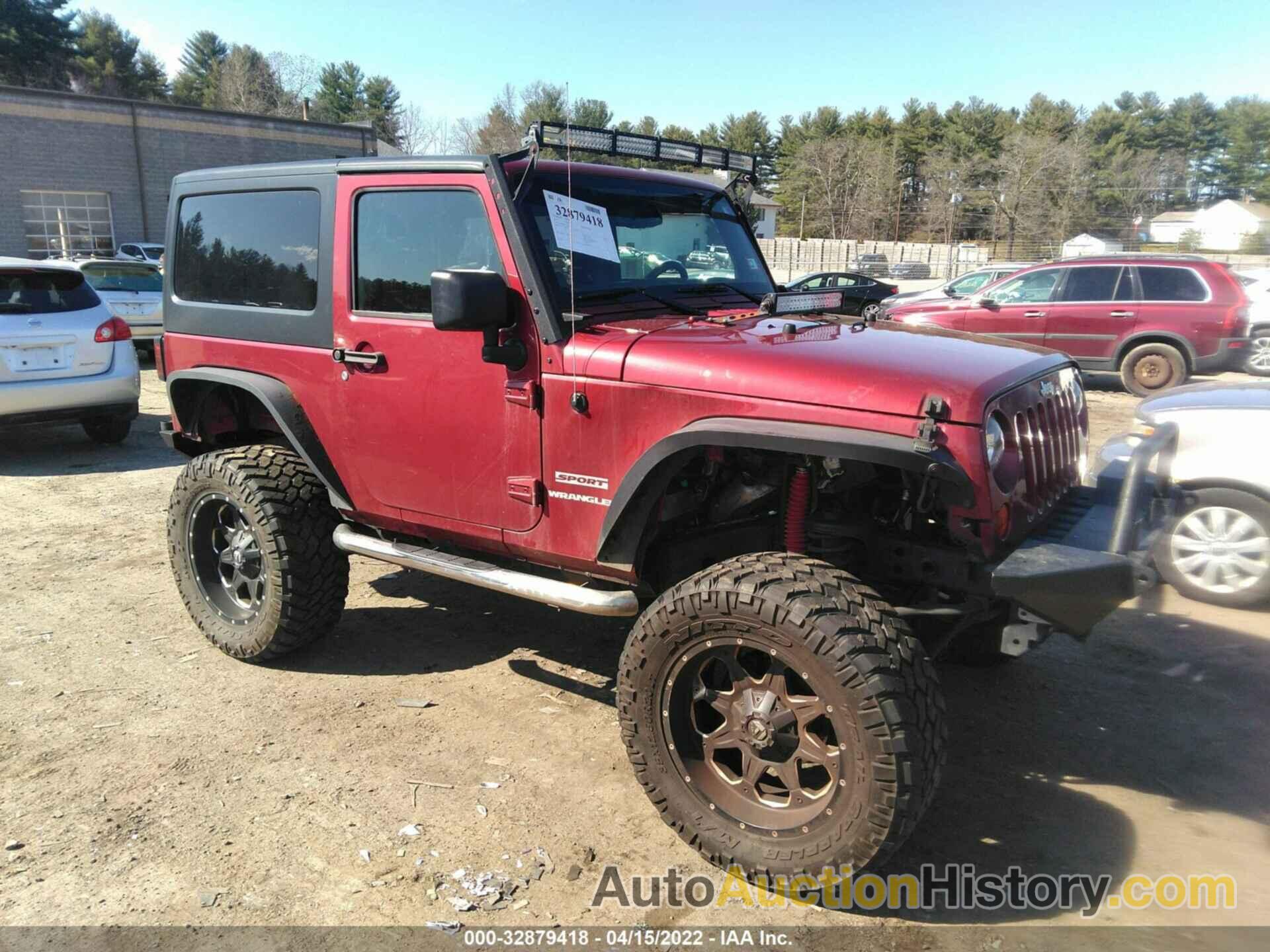 JEEP WRANGLER SPORT, 1C4AJWAG3DL578114