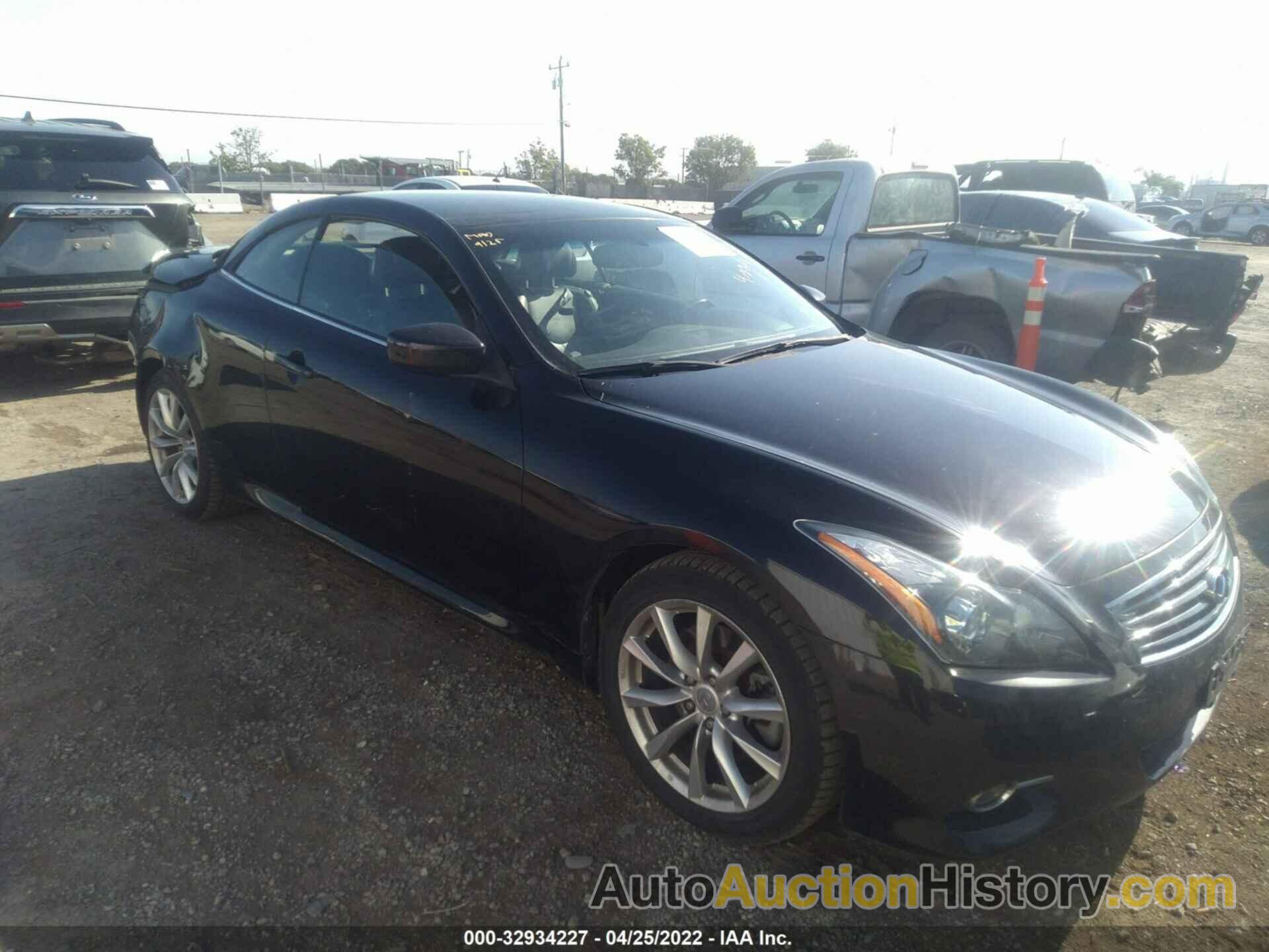 INFINITI G37 CONVERTIBLE BASE, JN1CV6FEXBM954502