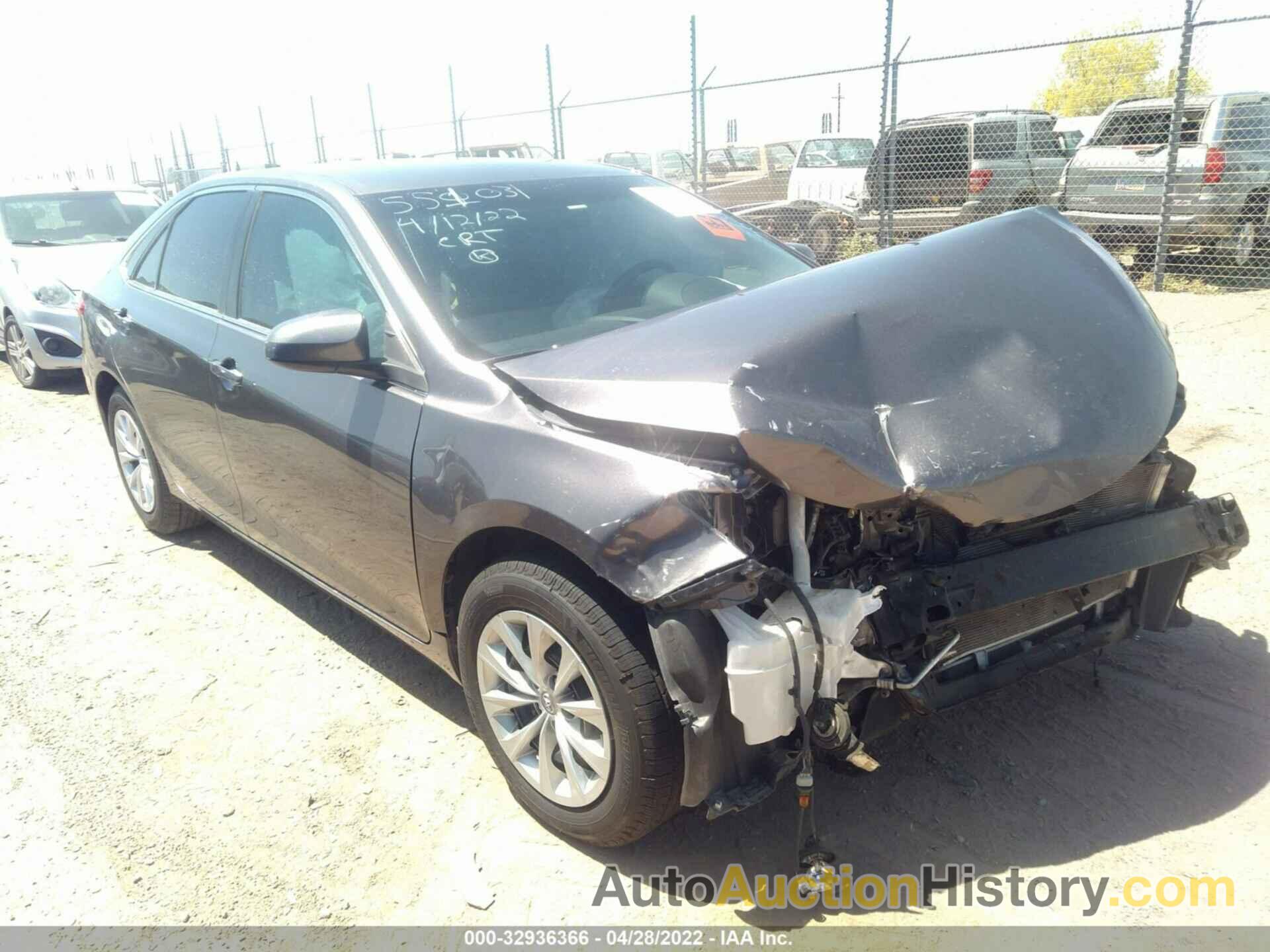 TOYOTA CAMRY XLE/SE/LE/XSE, 4T1BF1FK4HU369837