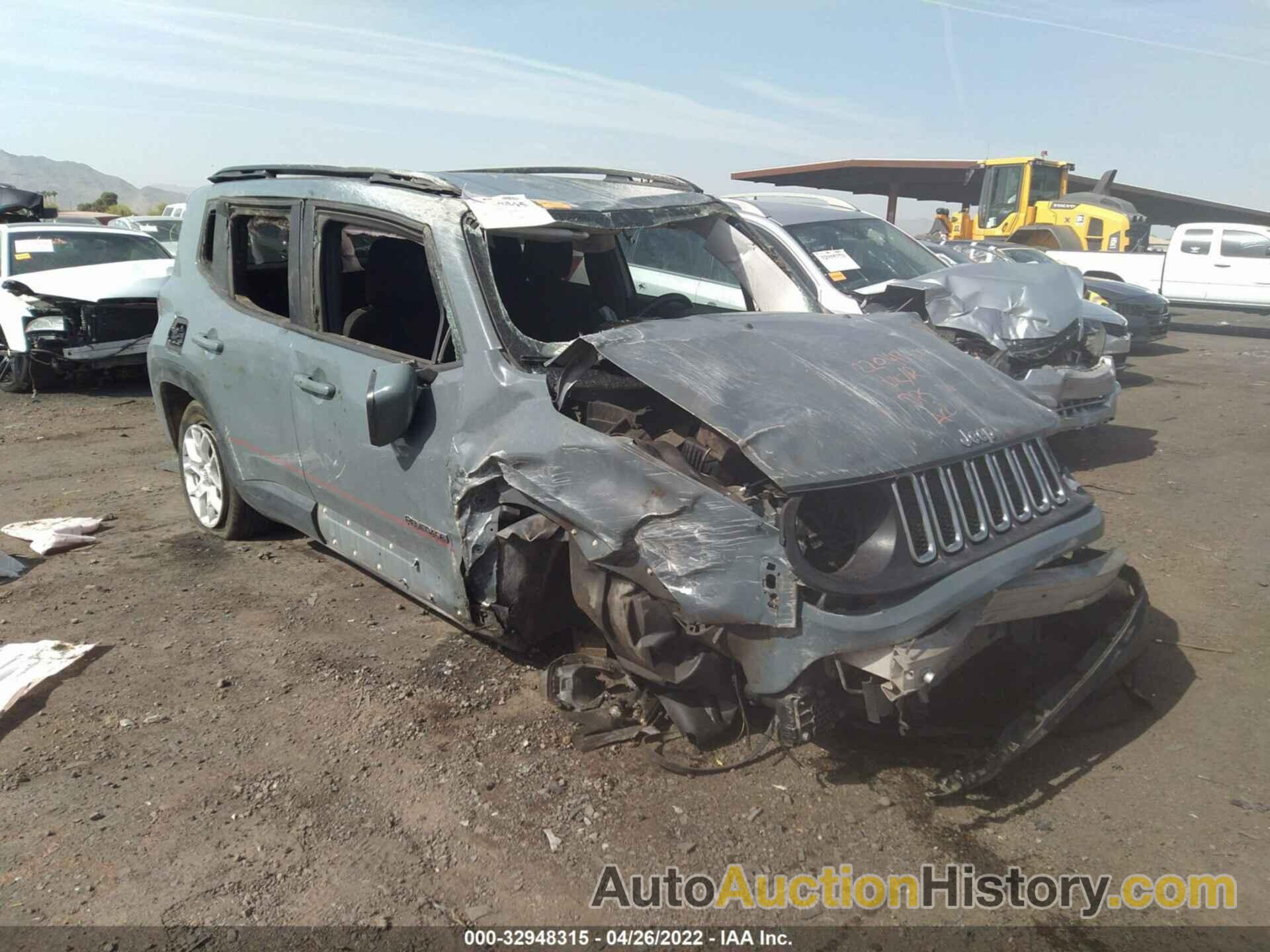 JEEP RENEGADE LATITUDE, ZACCJBBB4HPG24815