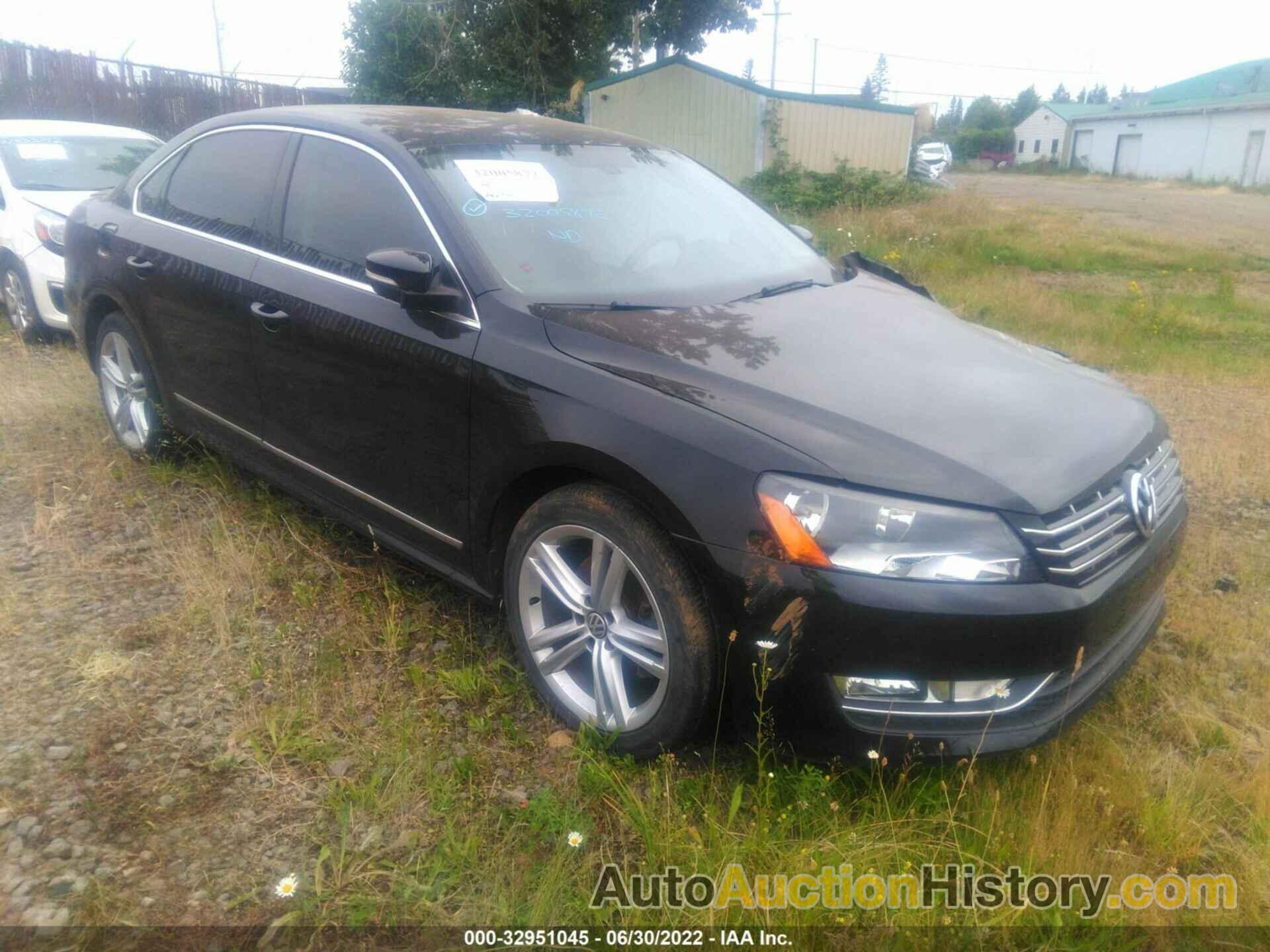 VOLKSWAGEN PASSAT TDI SEL PREMIUM, 1VWCN7A36DC097979