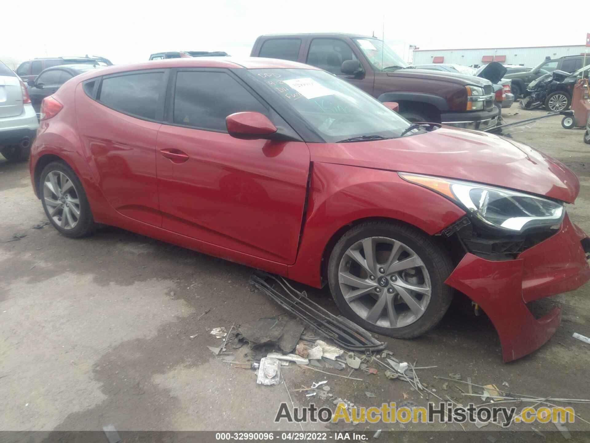 HYUNDAI VELOSTER, KMHTC6AD5GU278397