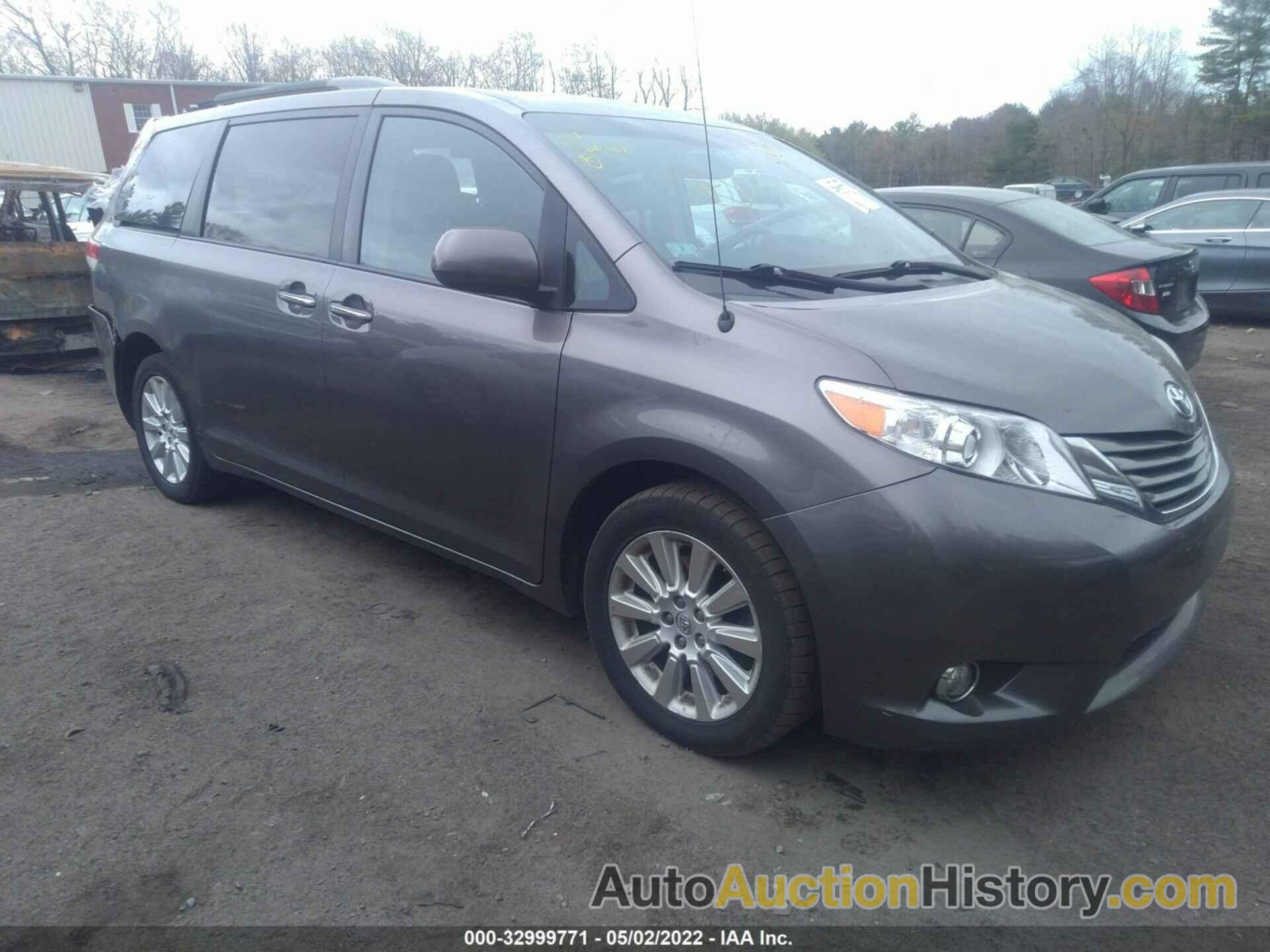 TOYOTA SIENNA LTD/XLE, 5TDDK3DC1ES074940