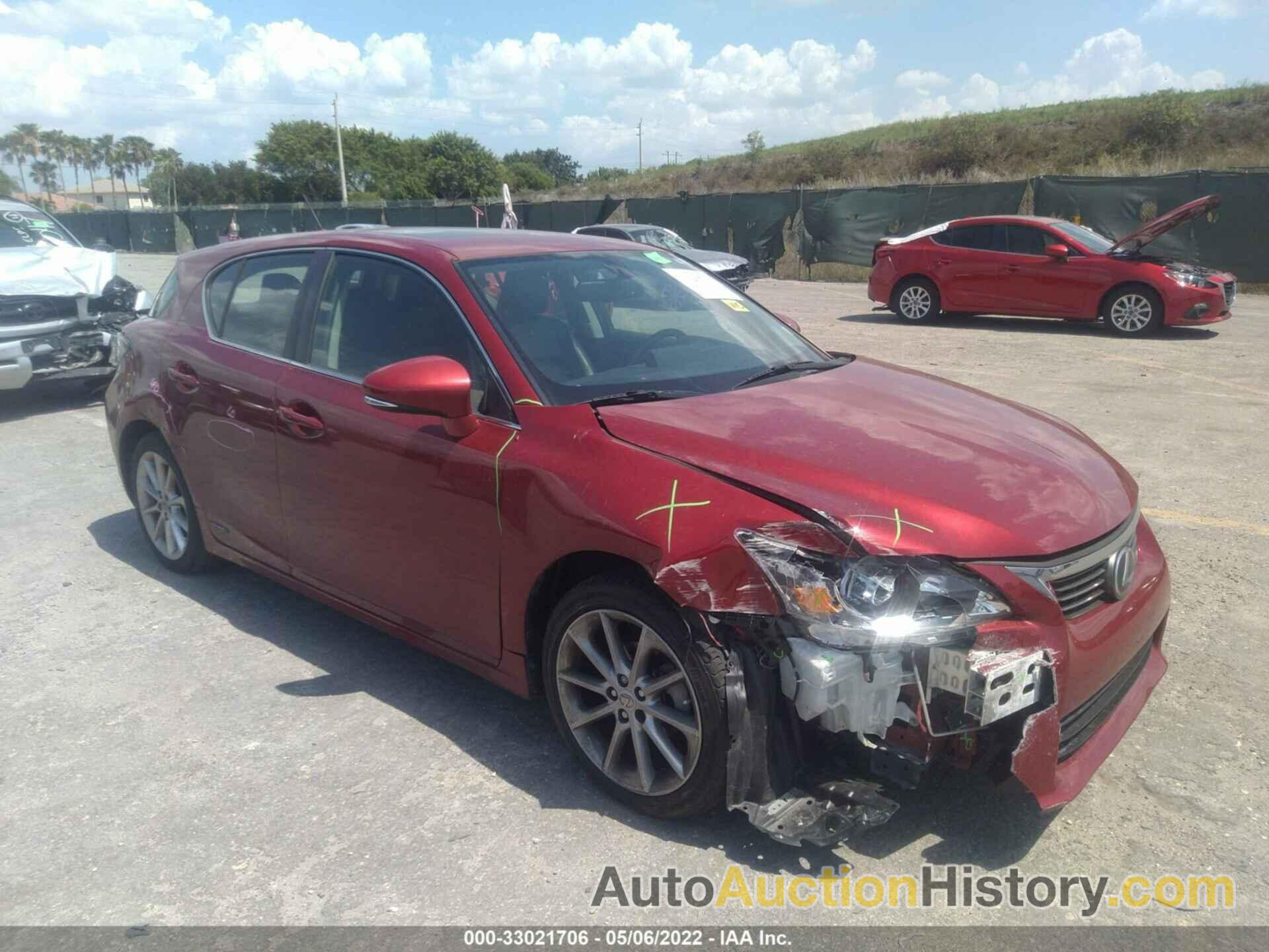 LEXUS CT 200H, JTHKD5BH8C2061343