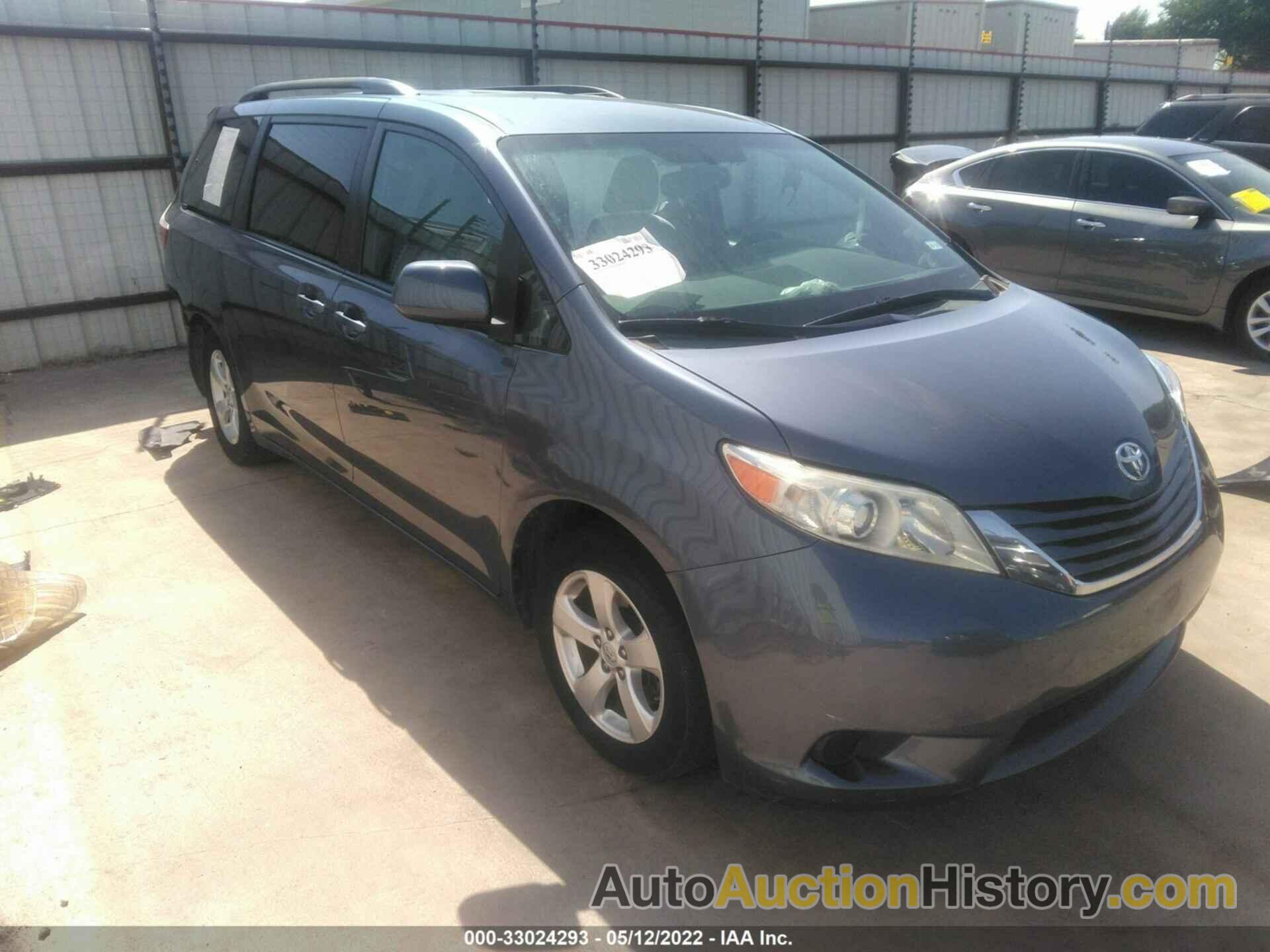 TOYOTA SIENNA LE, 5TDKK3DC2FS590961