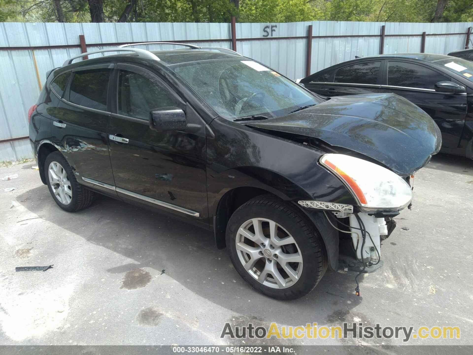 NISSAN ROGUE SL, JN8AS5MV1CW408921