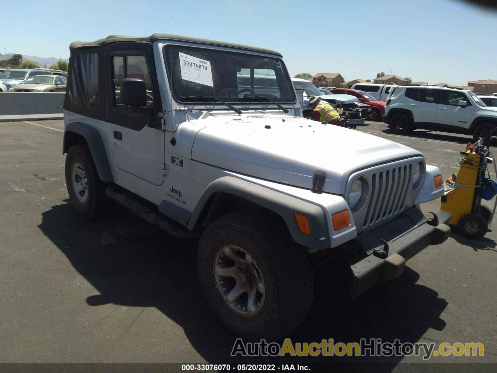 JEEP WRANGLER X, 1J4FA39S36P719590