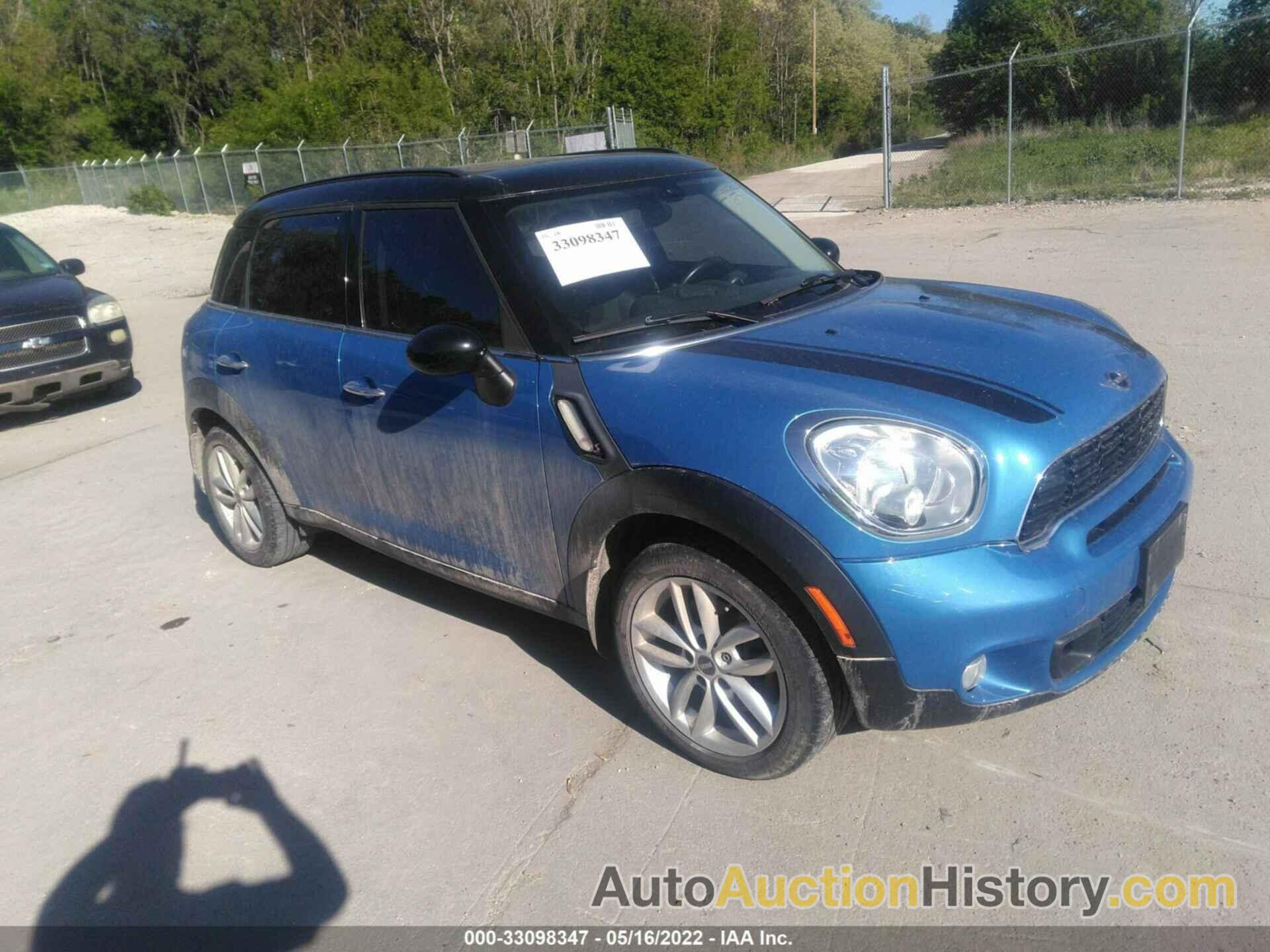 MINI COOPER COUNTRYMAN S, WMWZC3C56DWP23178