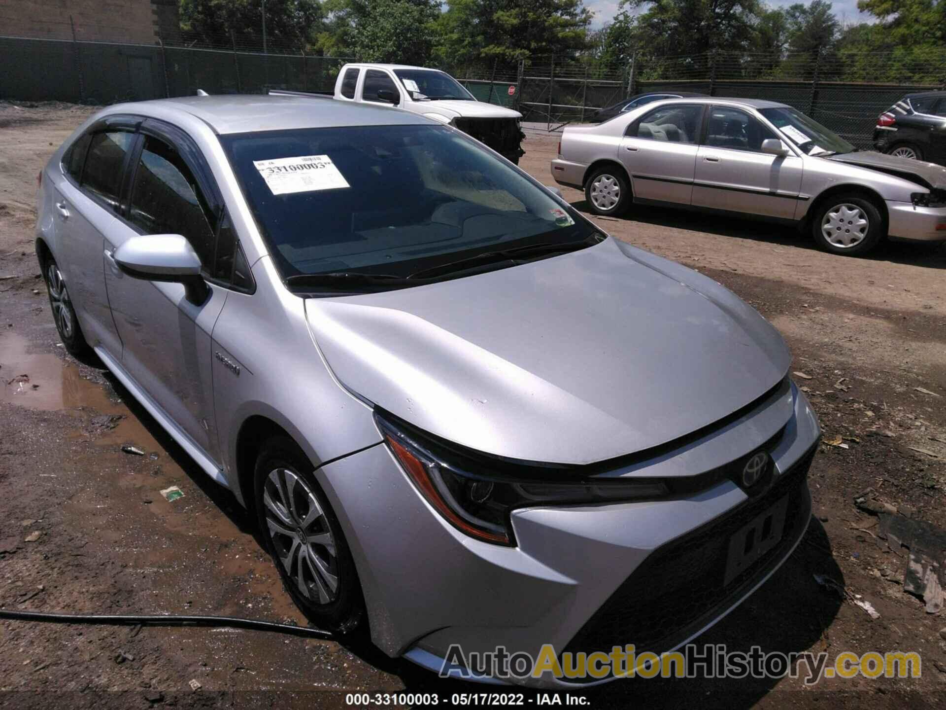 TOYOTA COROLLA HYBRID LE, JTDEBRBE3LJ006029