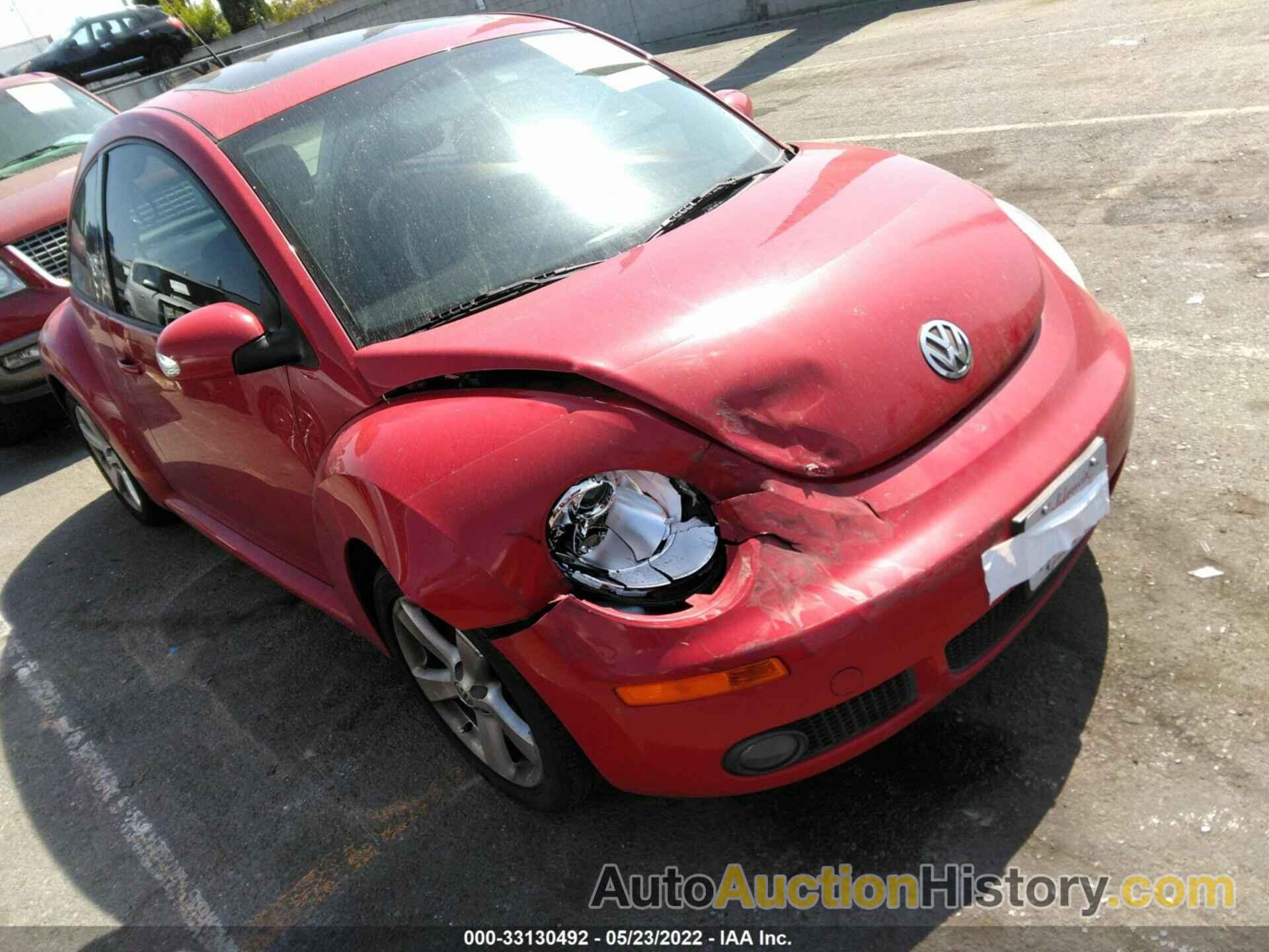 VOLKSWAGEN NEW BEETLE COUPE, 3VWSW31C87M500493