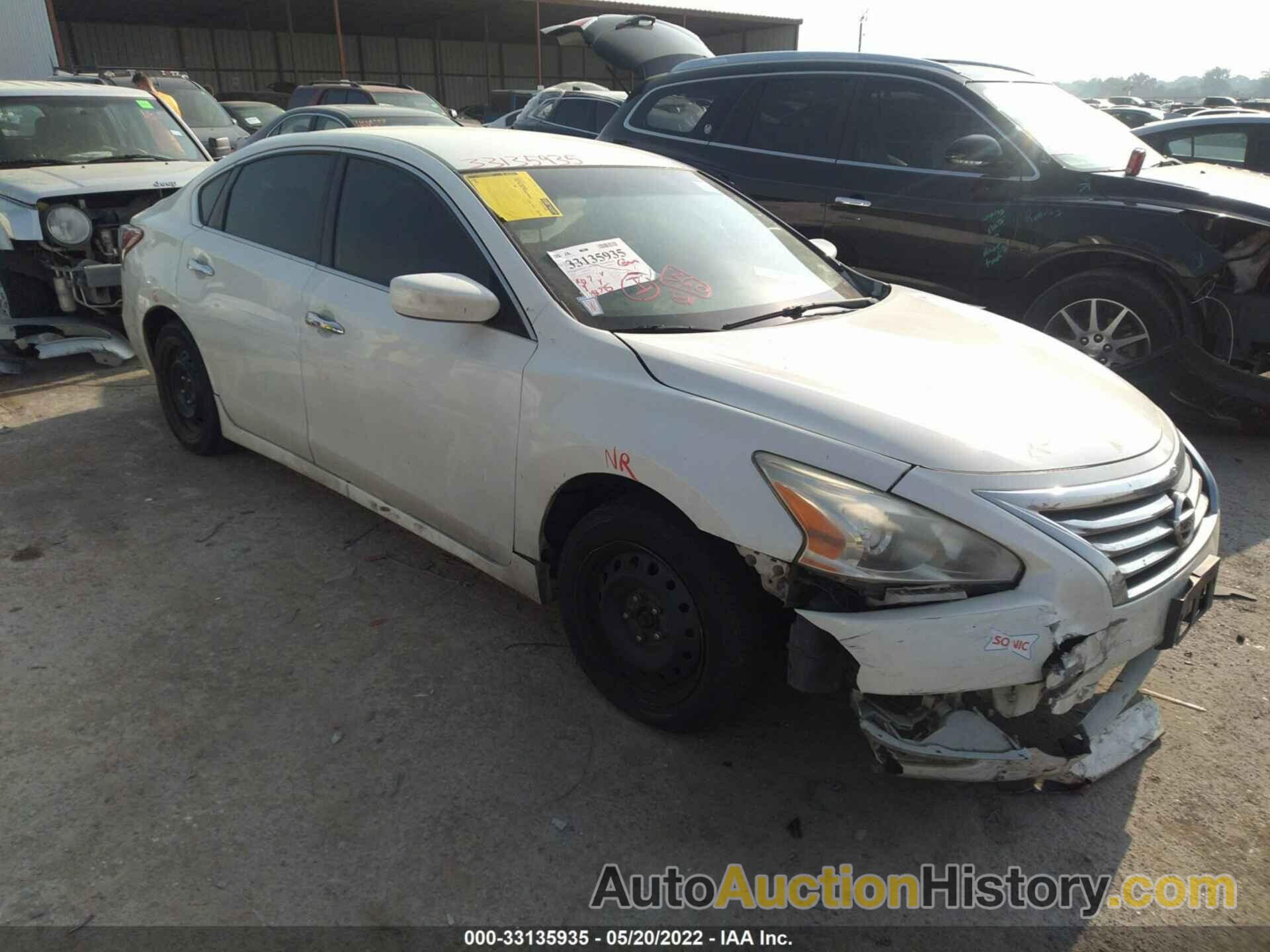 NISSAN ALTIMA 2.5 S, 1N4AL3AP6DN541612