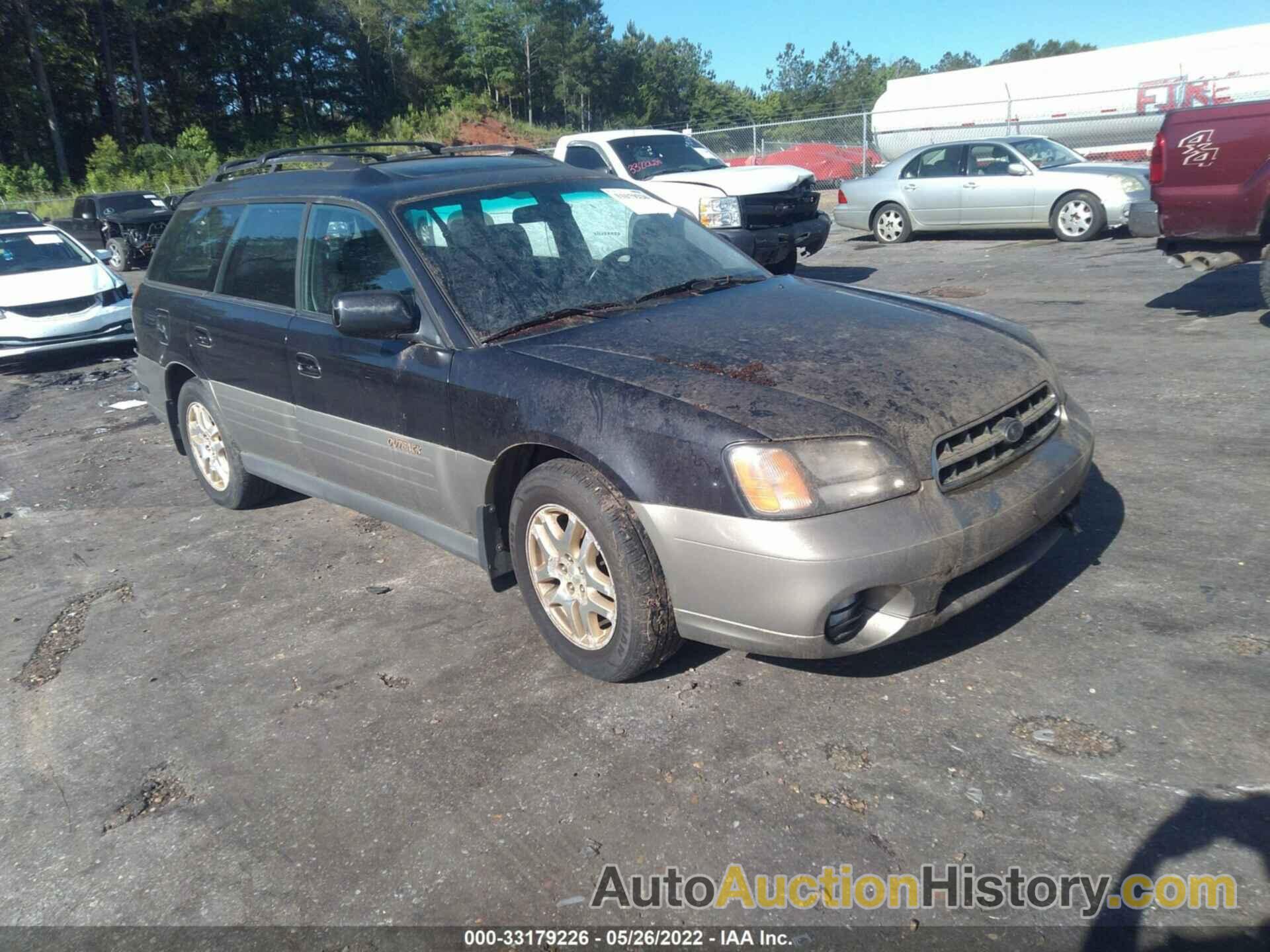 SUBARU LEGACY WAGON OUTBACK LTD, 4S3BH6863Y7656046