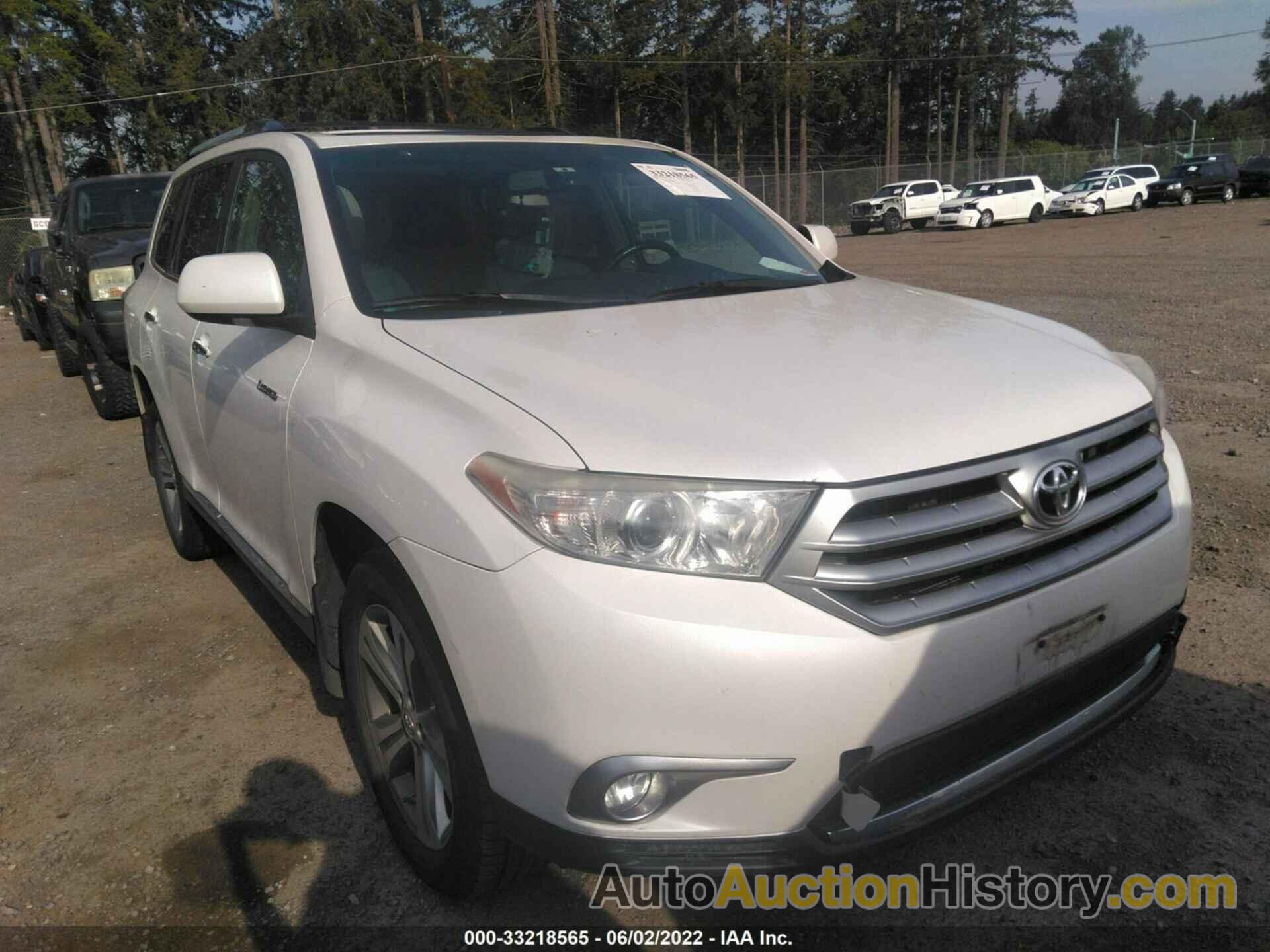 TOYOTA HIGHLANDER LIMITED, 5TDDK3EHXBS060377