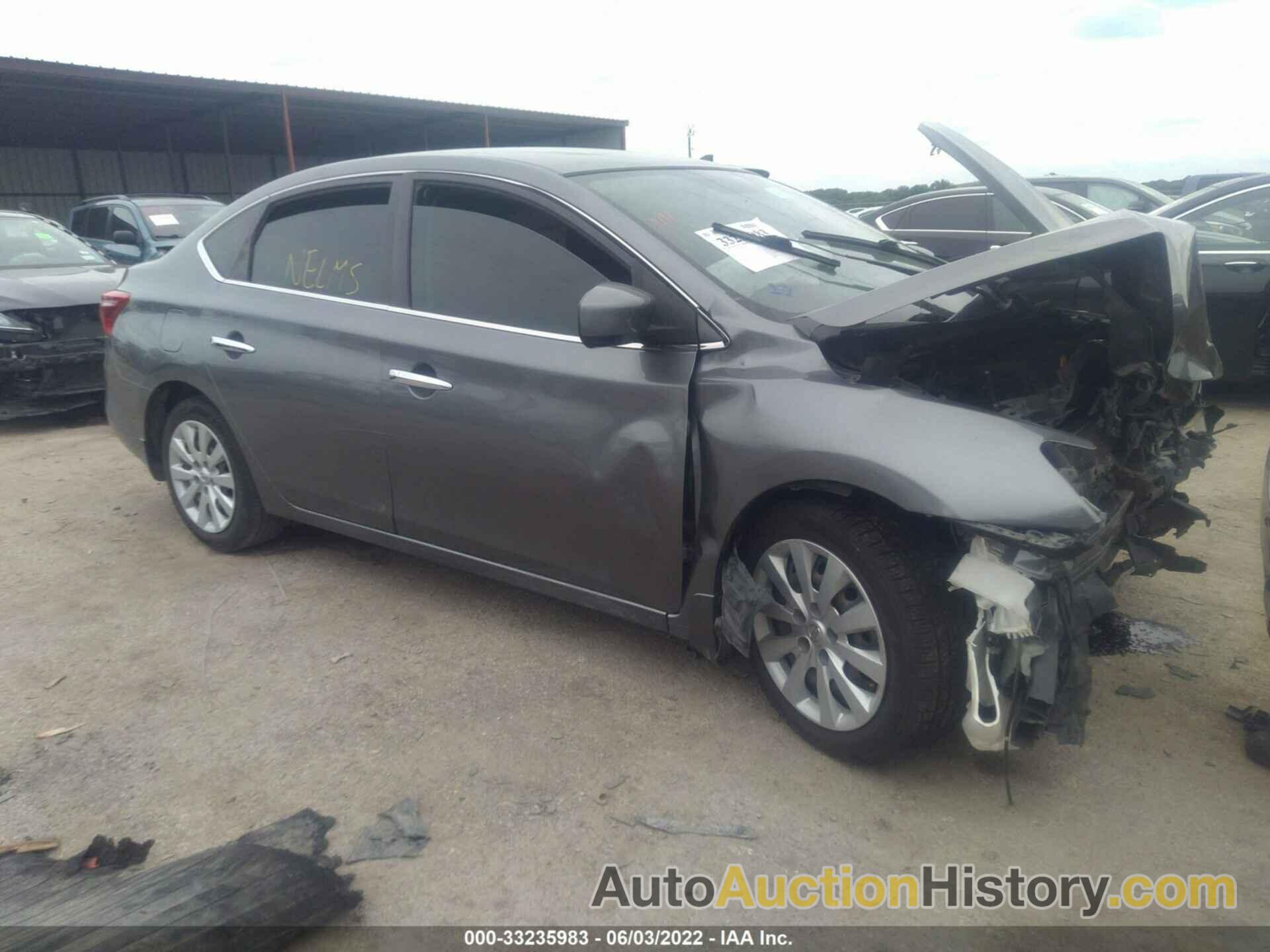 NISSAN SENTRA S, 3N1AB7AP8HY382348