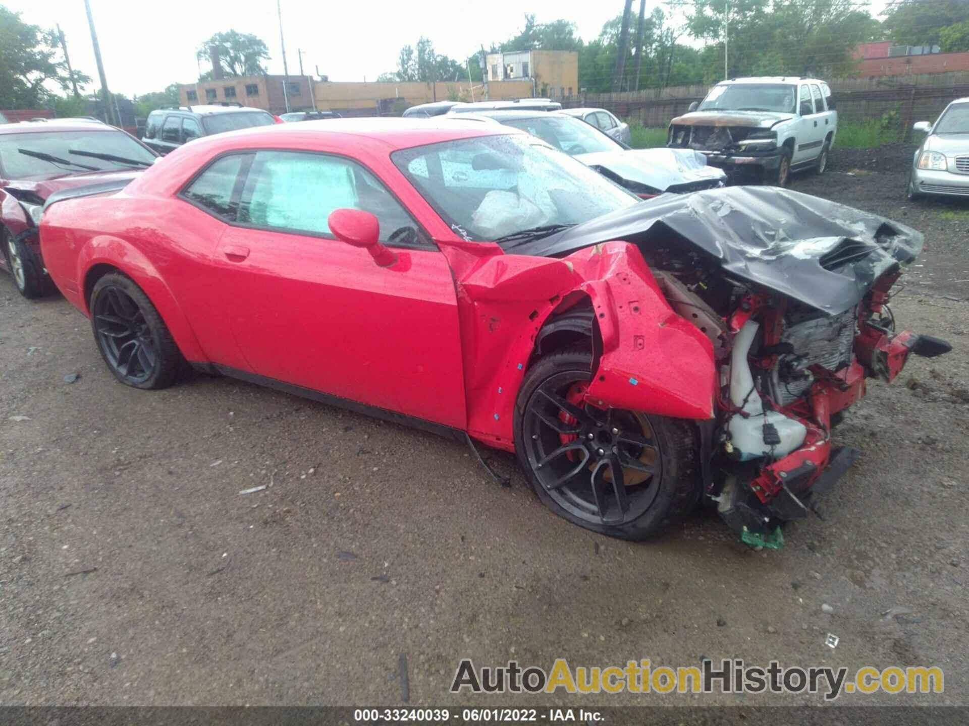 DODGE CHALLENGER SRT HELLCAT REDEYE, 2C3CDZL97KH511806