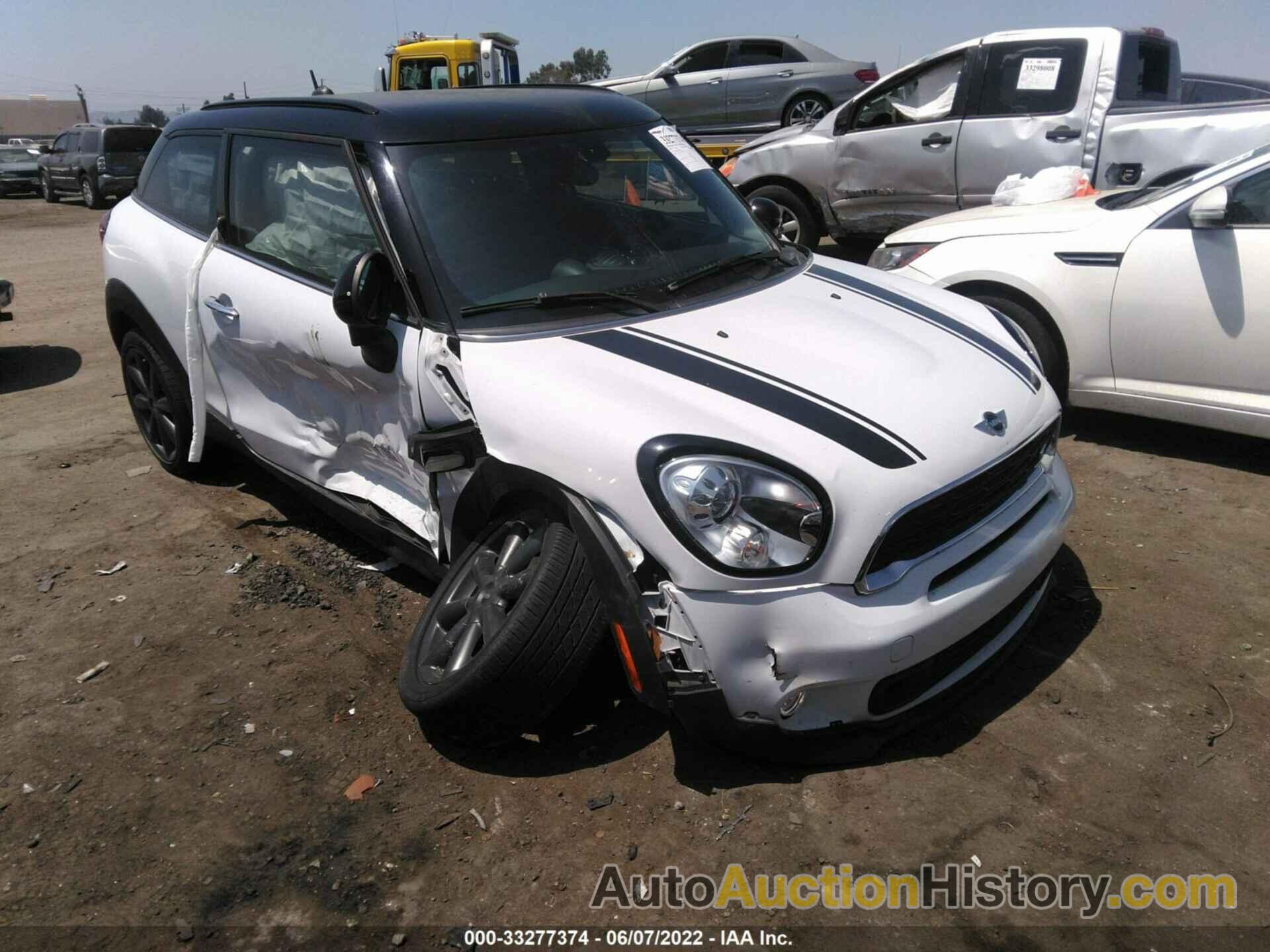 MINI COOPER PACEMAN S, WMWSS5C58FWT84569