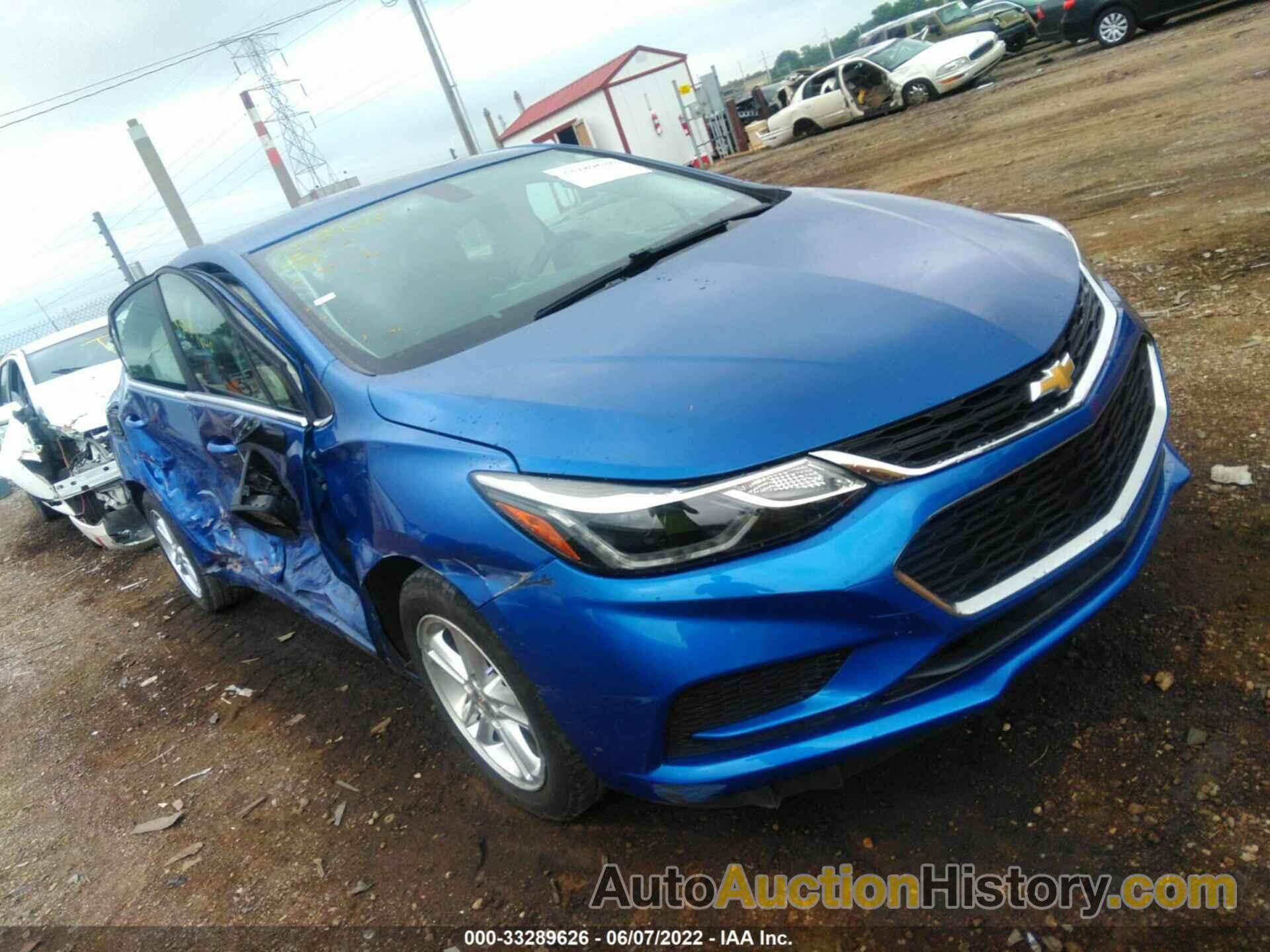 CHEVROLET CRUZE LT, 1G1BE5SM8J7247811