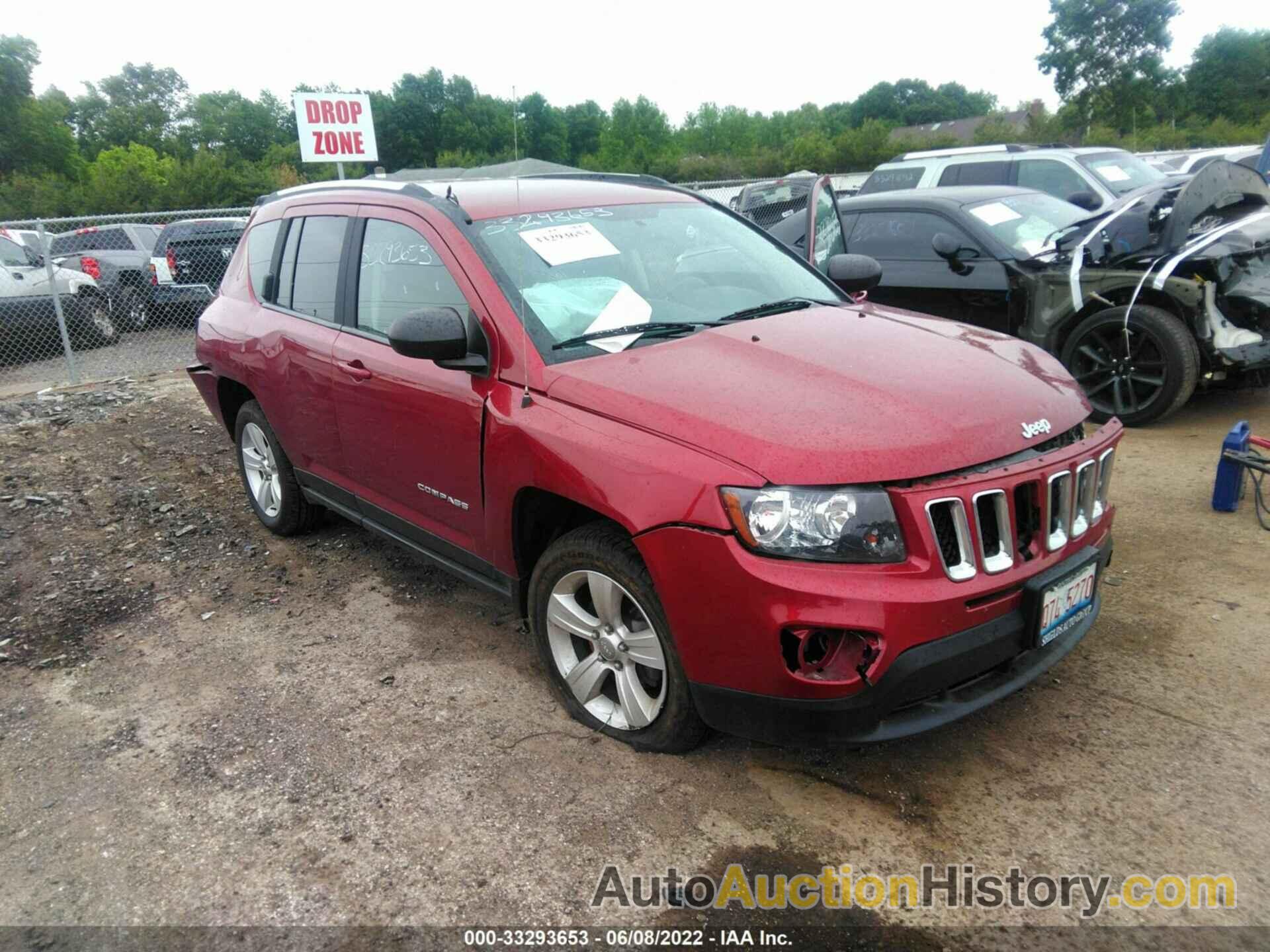 JEEP COMPASS SPORT, 1C4NJCBA2ED510988