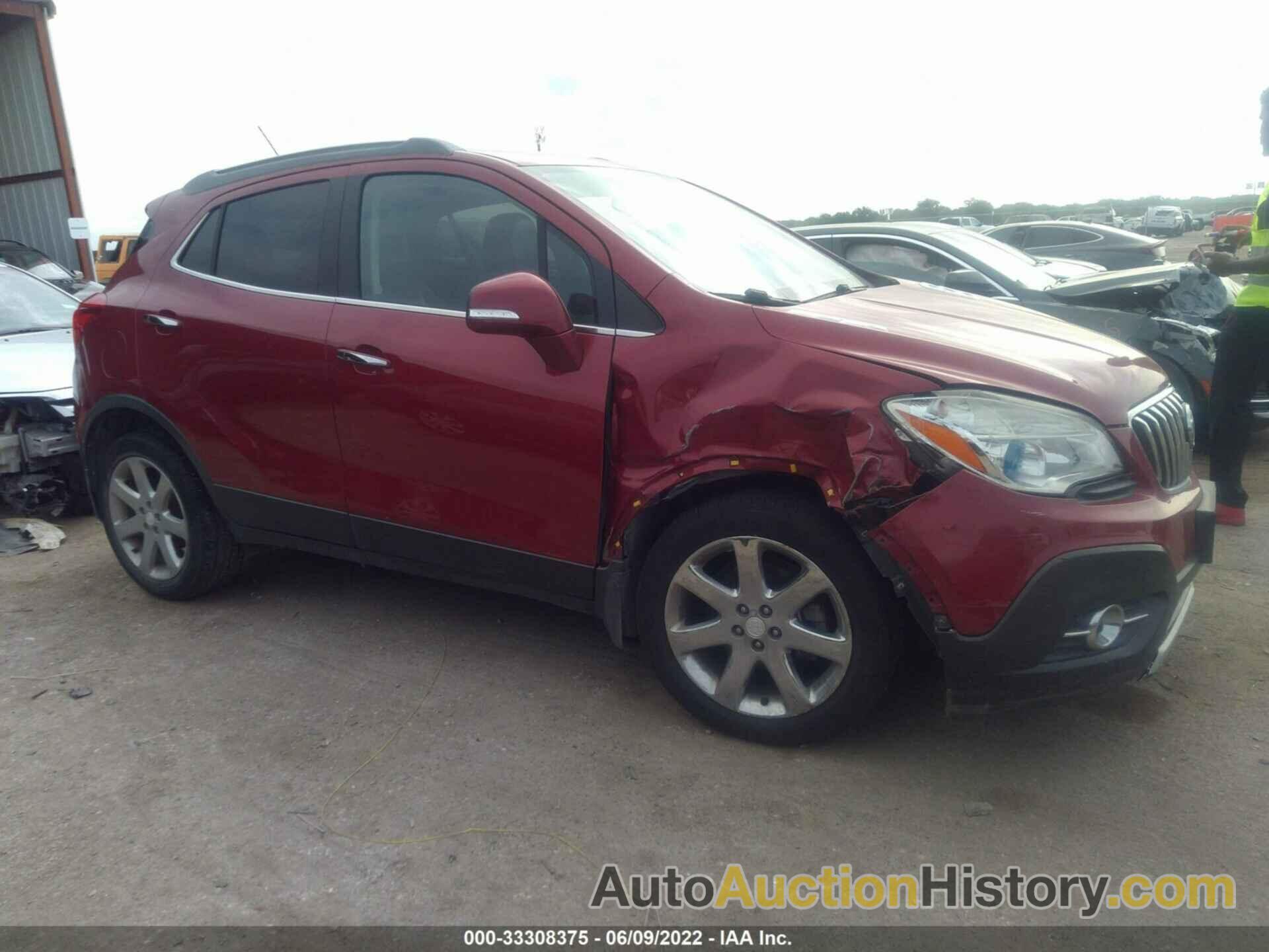 BUICK ENCORE LEATHER, KL4CJCSB8EB748432