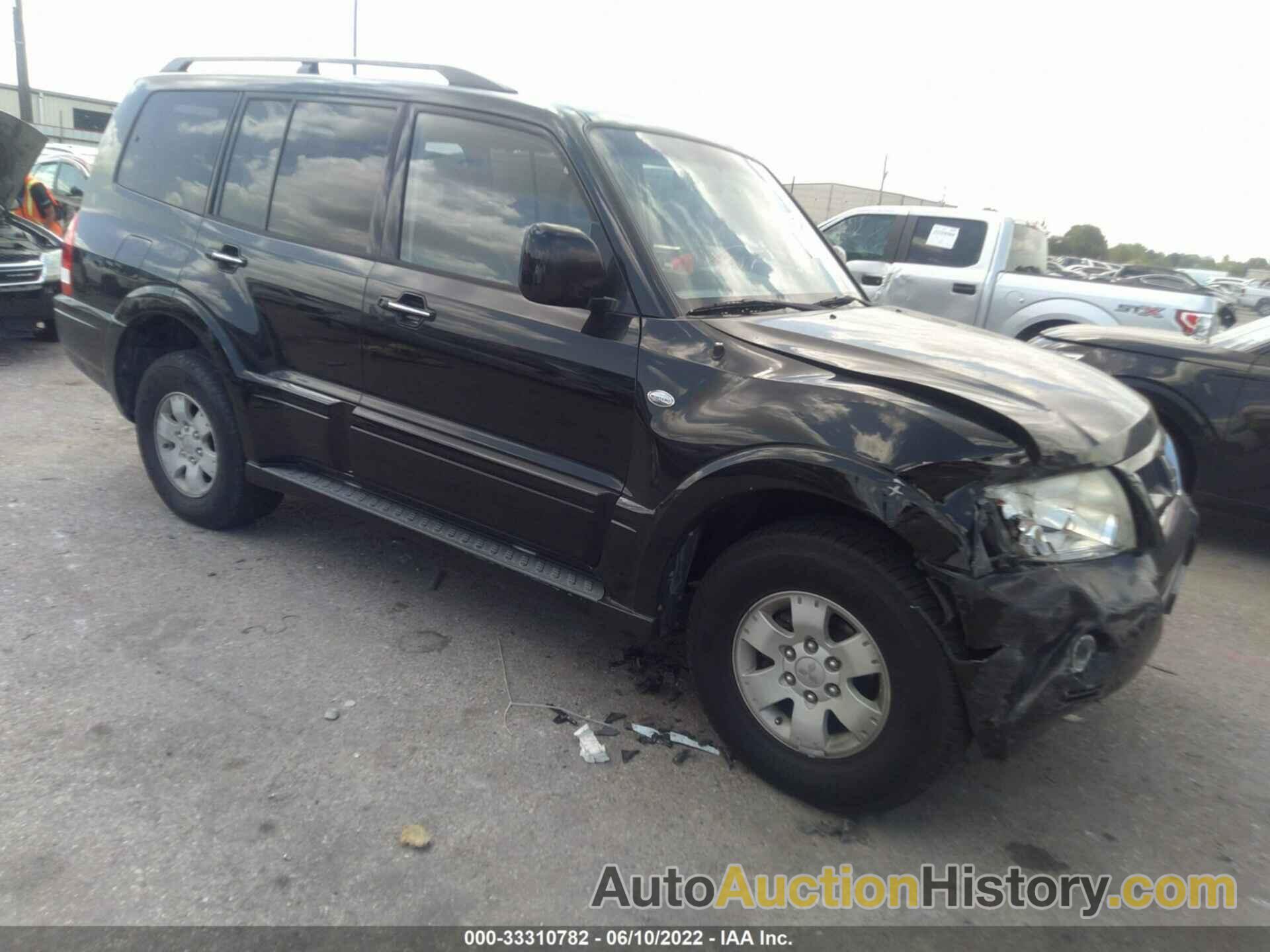 MITSUBISHI MONTERO LTD, JA4MW51S34J010304