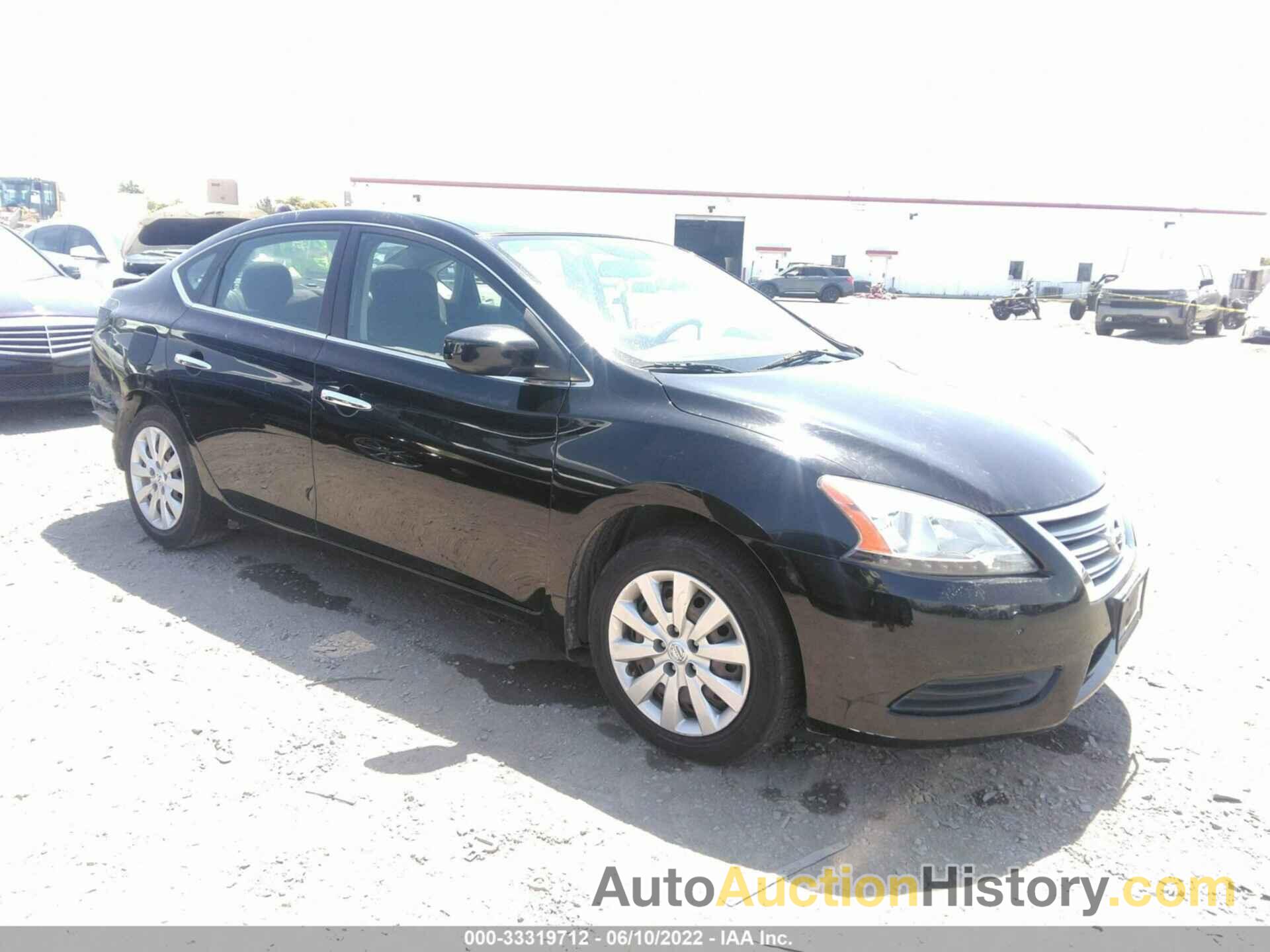 NISSAN SENTRA S, 3N1AB7AP0DL740324