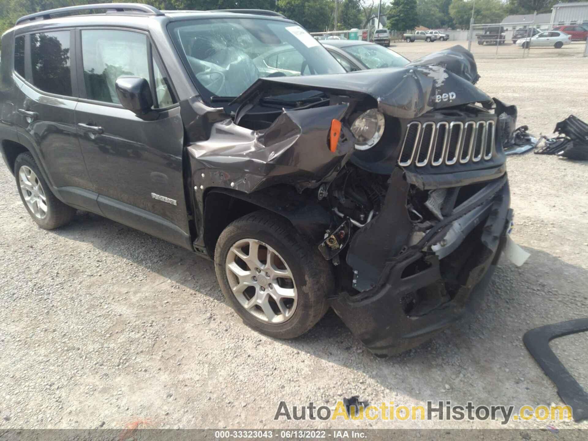 JEEP RENEGADE LATITUDE, ZACCJBBBXHPF25593