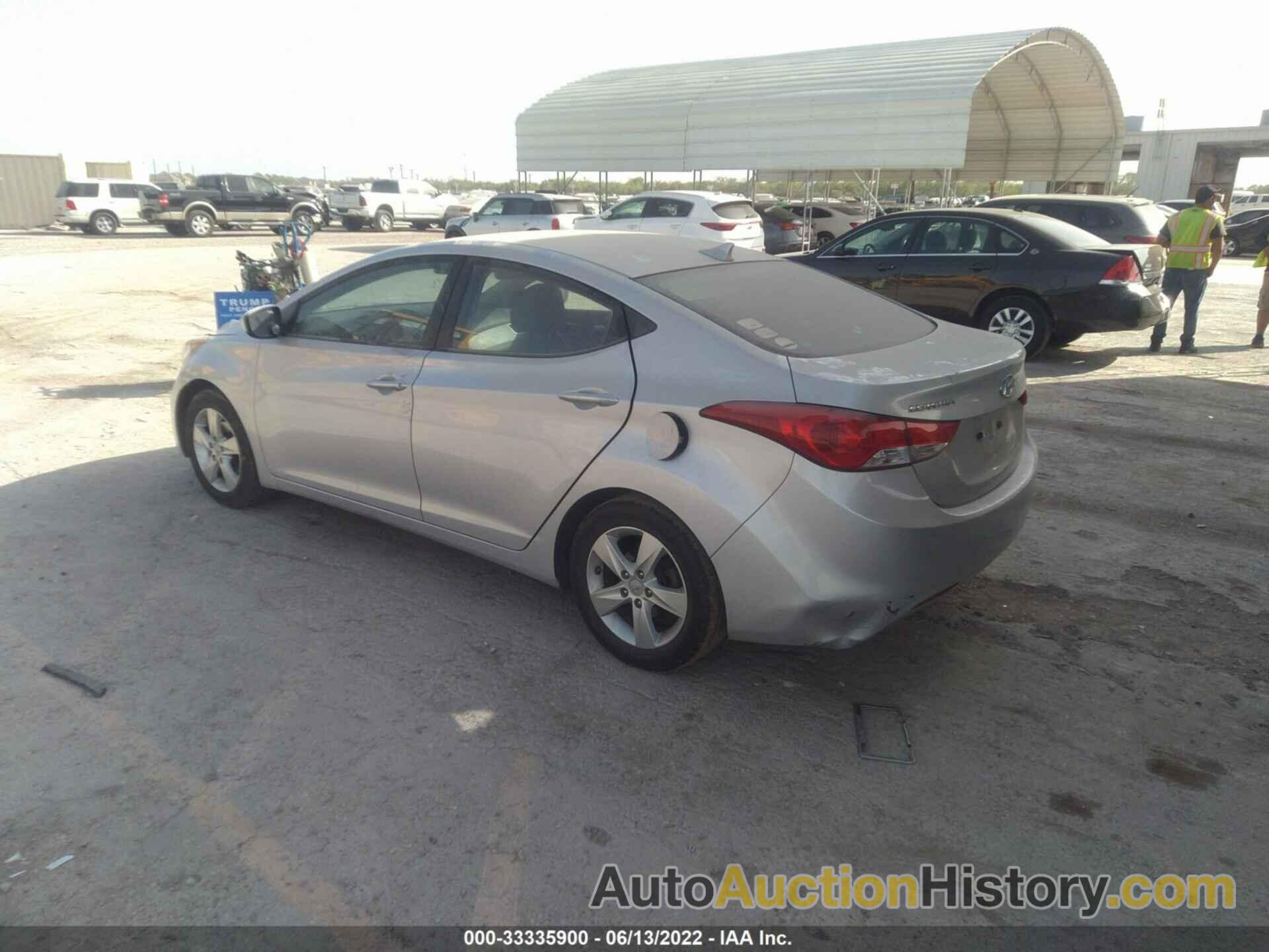 HYUNDAI ELANTRA GLS, KMHDH4AE2DU001334