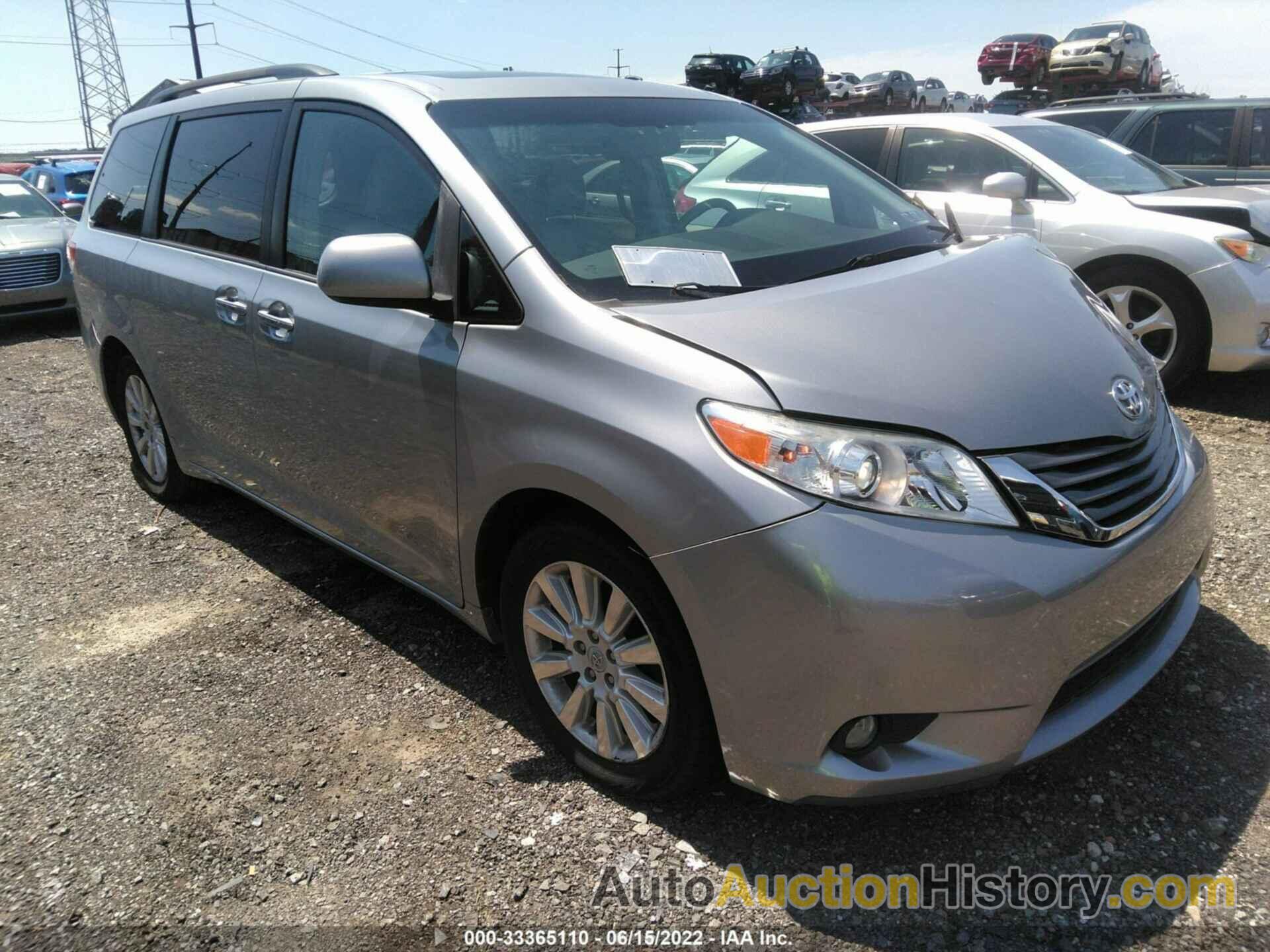 TOYOTA SIENNA XLE/LIMITED, 5TDDK3DC9BS021902