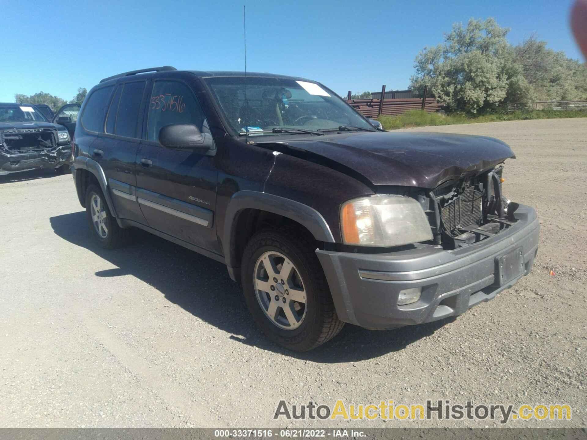 ISUZU ASCENDER S/LS/LIMITED, 4NUDT13S882700851