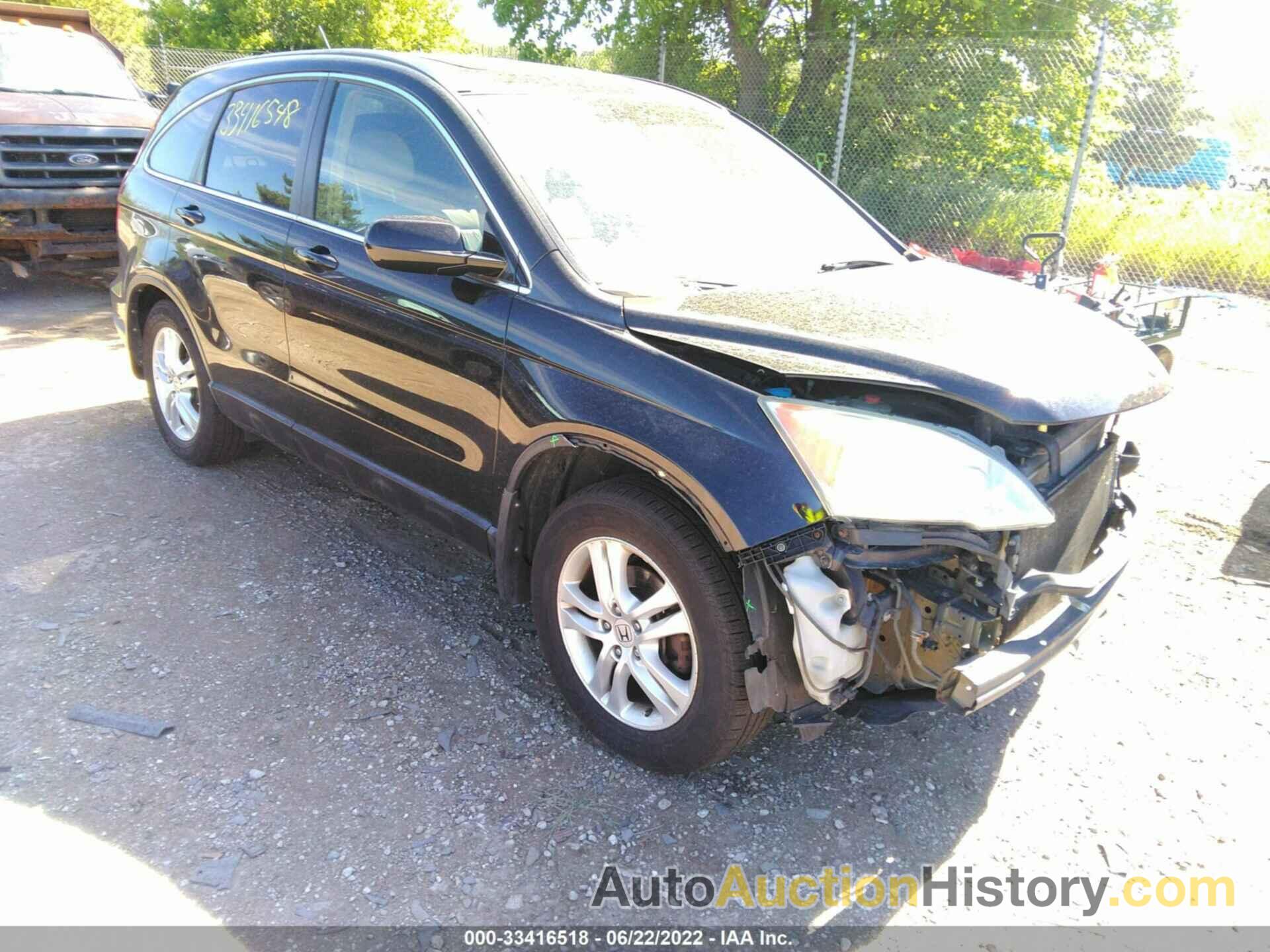 HONDA CR-V EX-L, 5J6RE4H74BL072090