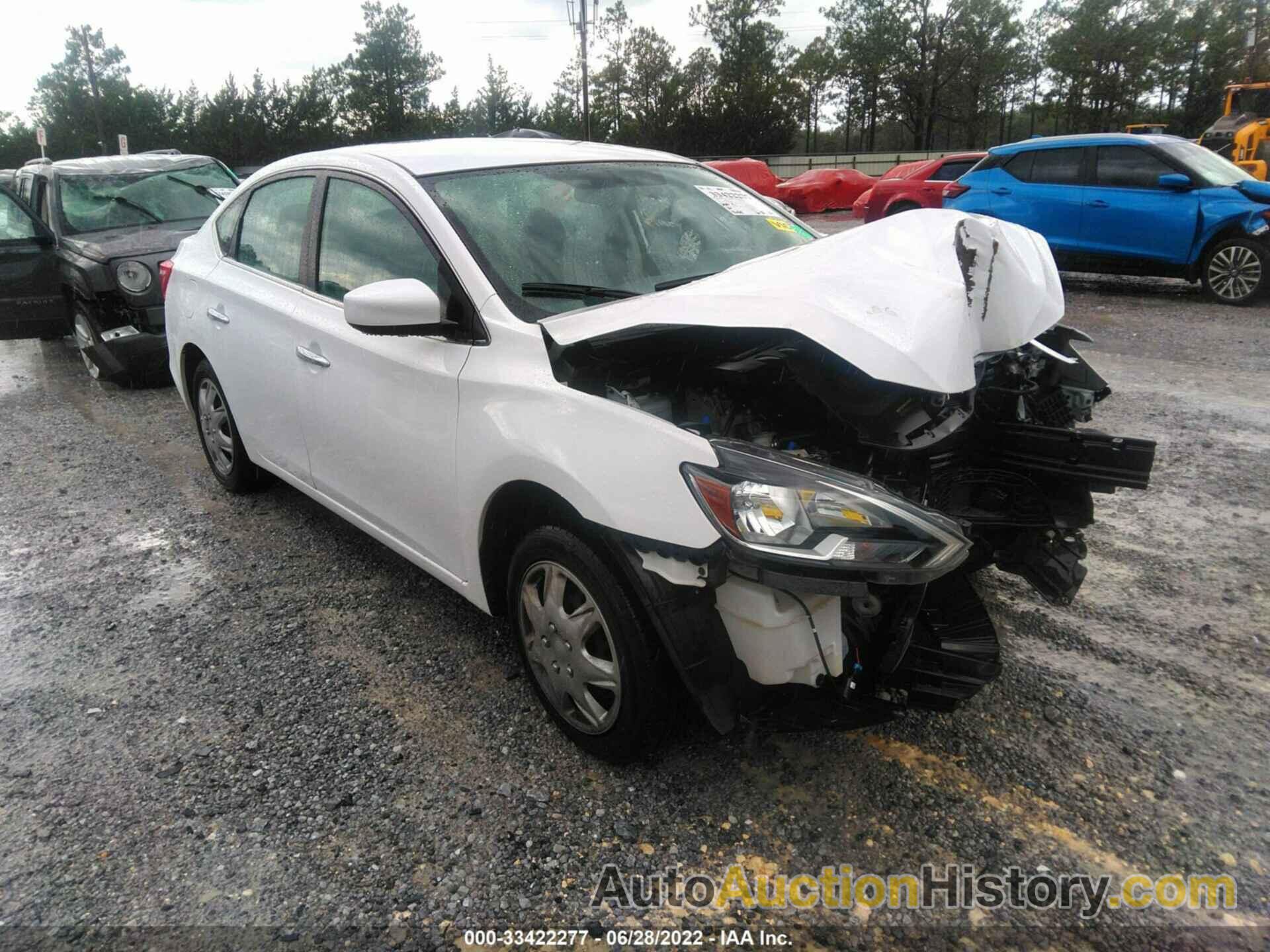 NISSAN SENTRA S, 3N1AB7AP1KY339283