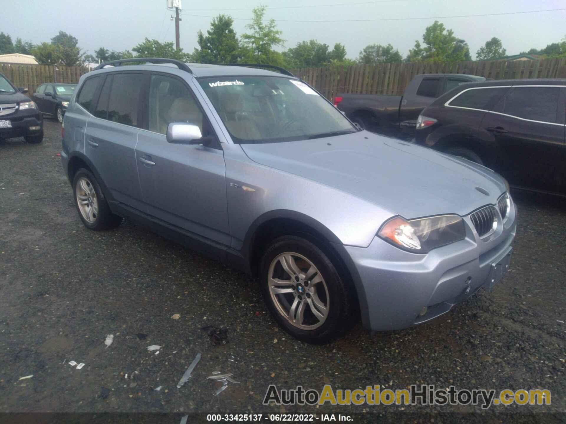 BMW X3 3.0I, WBXPA93466WG77354