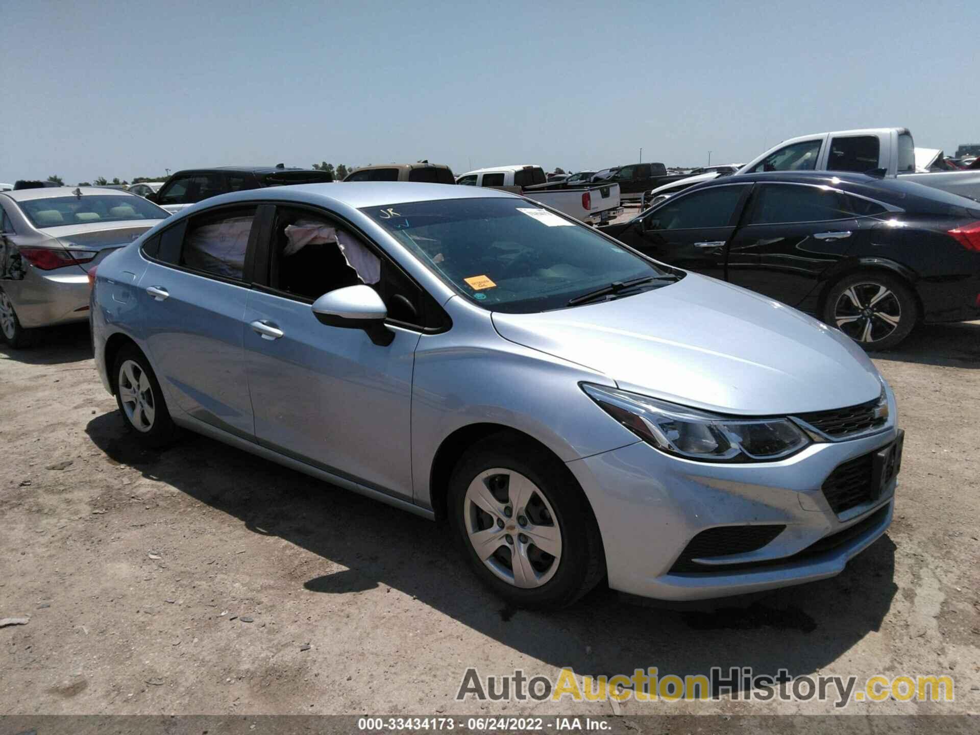 CHEVROLET CRUZE LS, 1G1BC5SM0H7155480