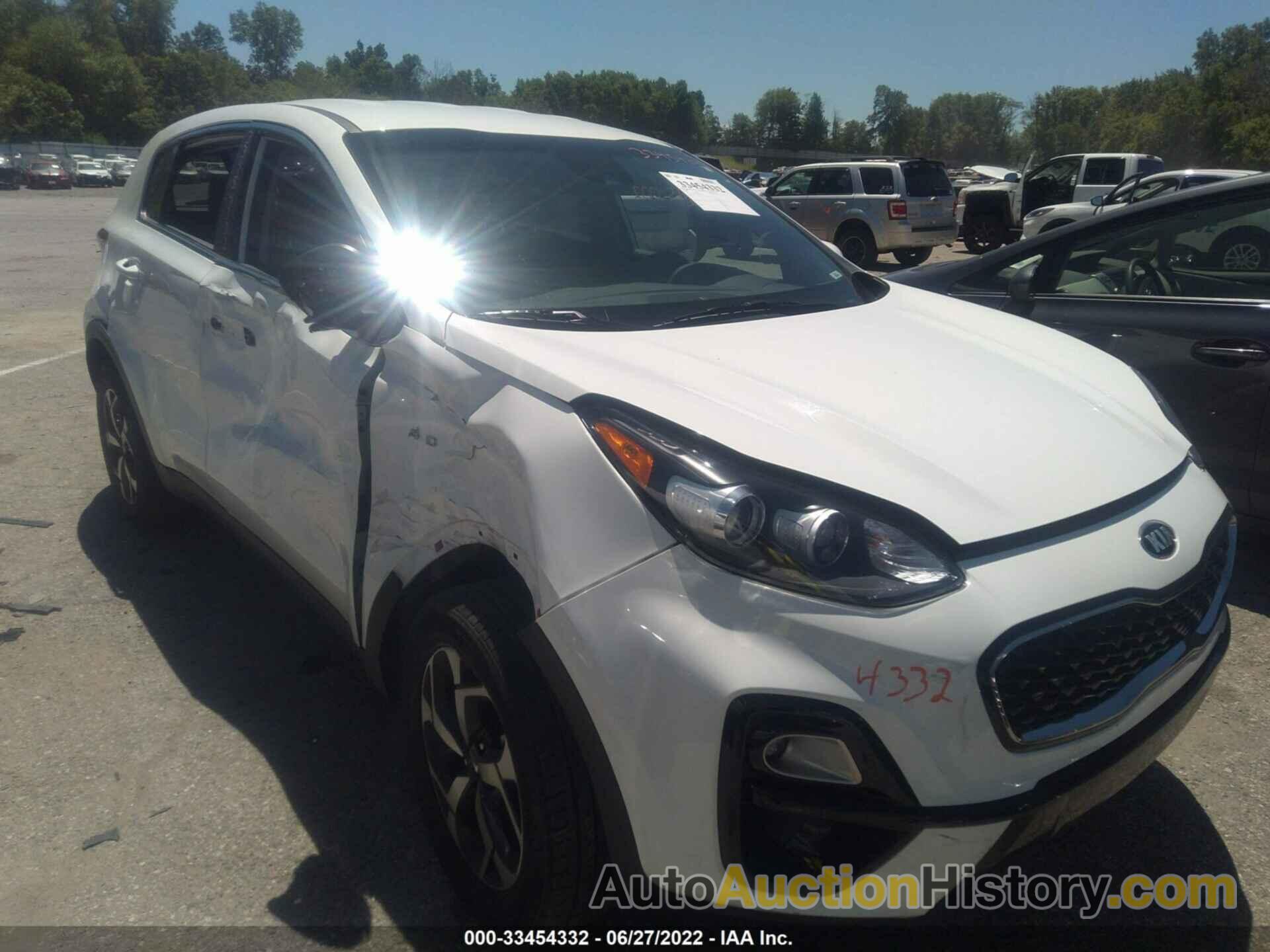 KIA SPORTAGE LX, KNDPMCAC2L7756275