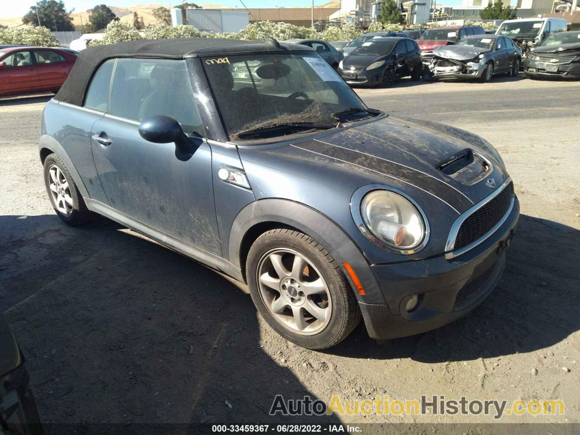 MINI COOPER CONVERTIBLE S, WMWMS3C53ATY50786