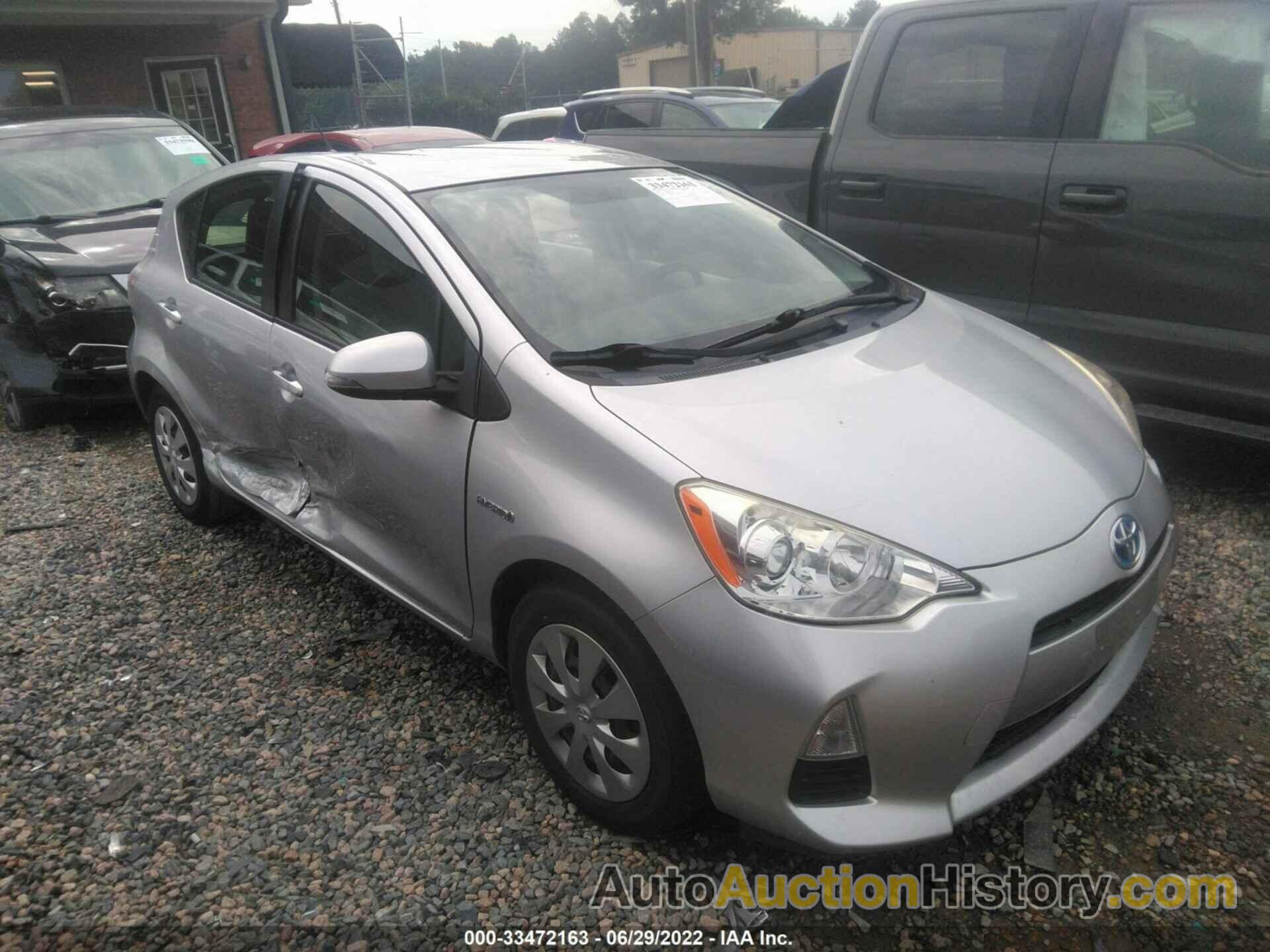 TOYOTA PRIUS C, JTDKDTB34E1080412