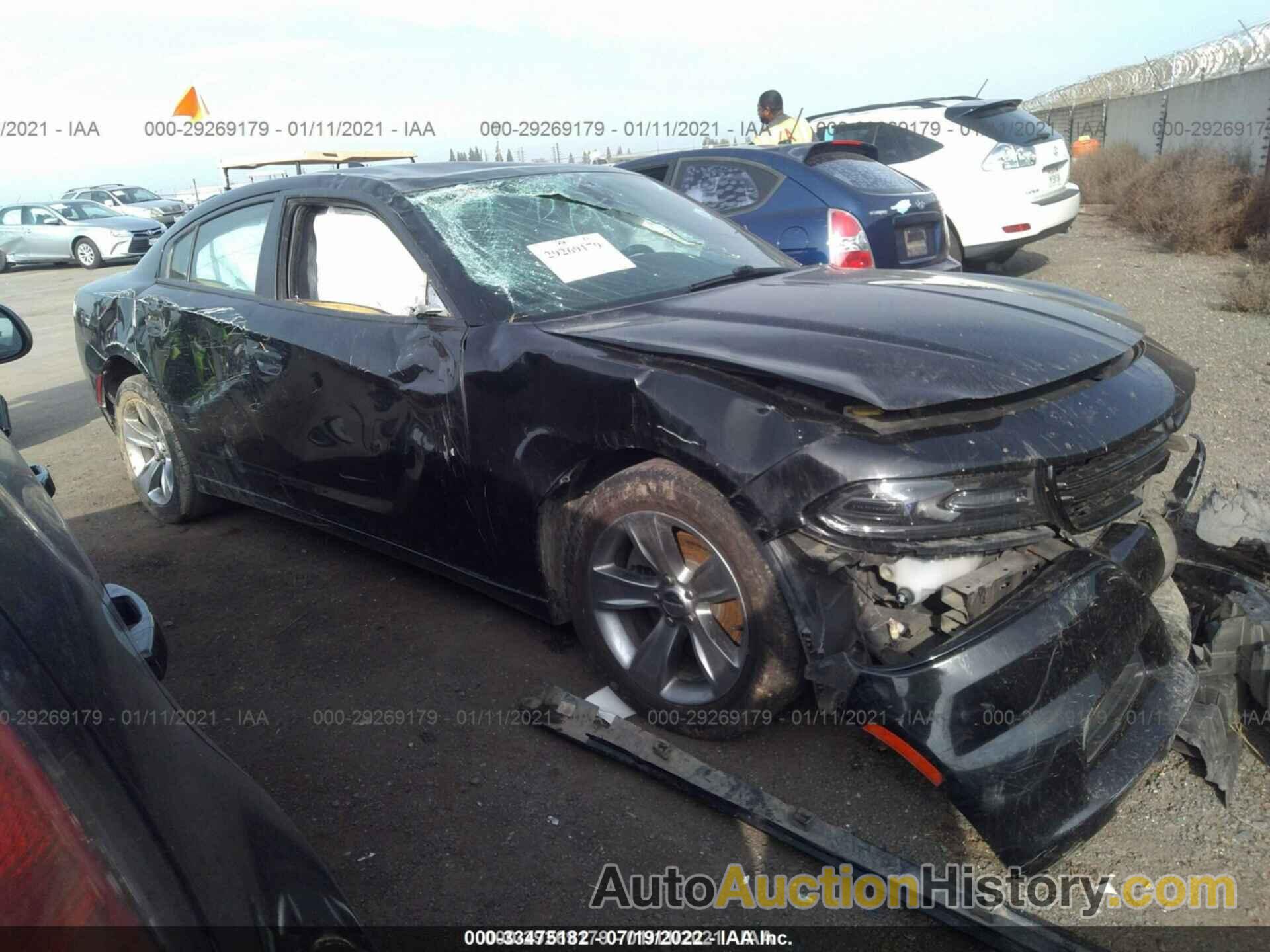 DODGE CHARGER SXT, 2C3CDXHG4GH235183