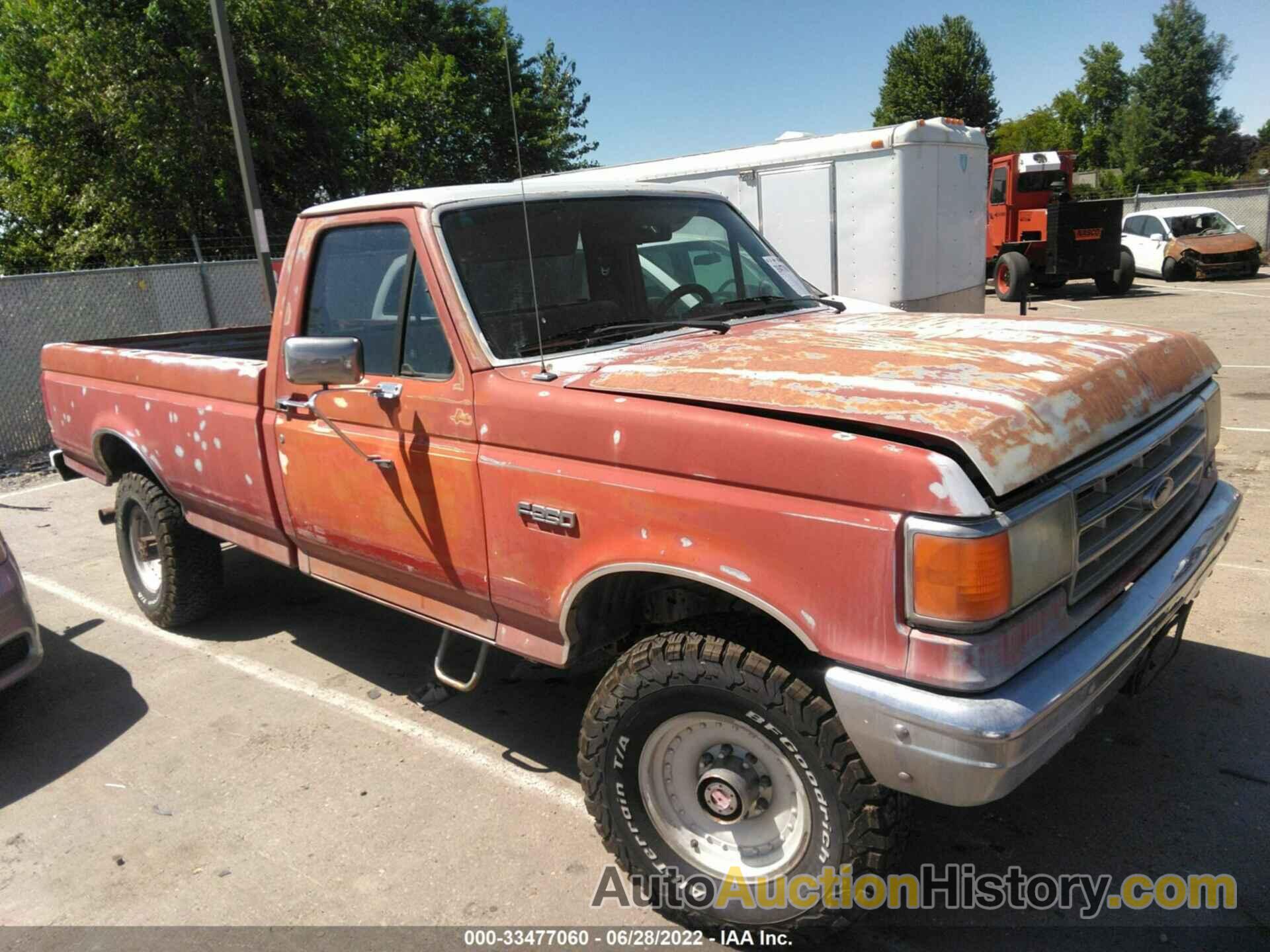FORD F250, 2FTHF26L5HCB12179