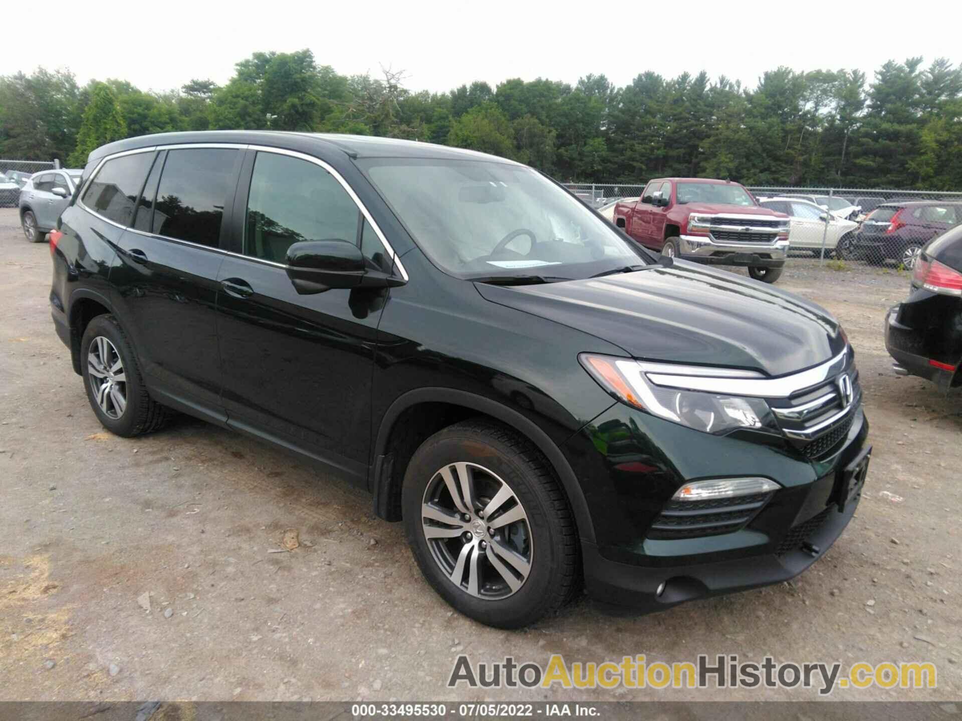 HONDA PILOT EX-L, 5FNYF6H56GB100409