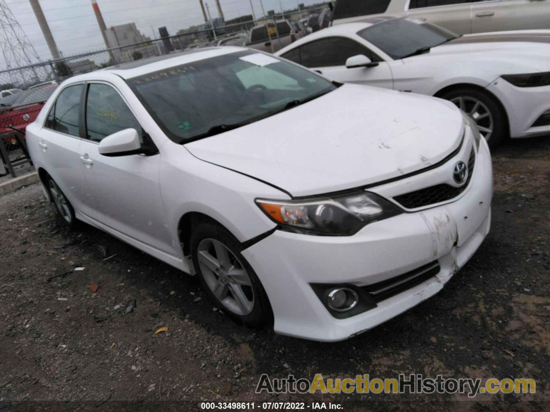 TOYOTA CAMRY SE/LE/XLE, 4T1BF1FK4CU582716