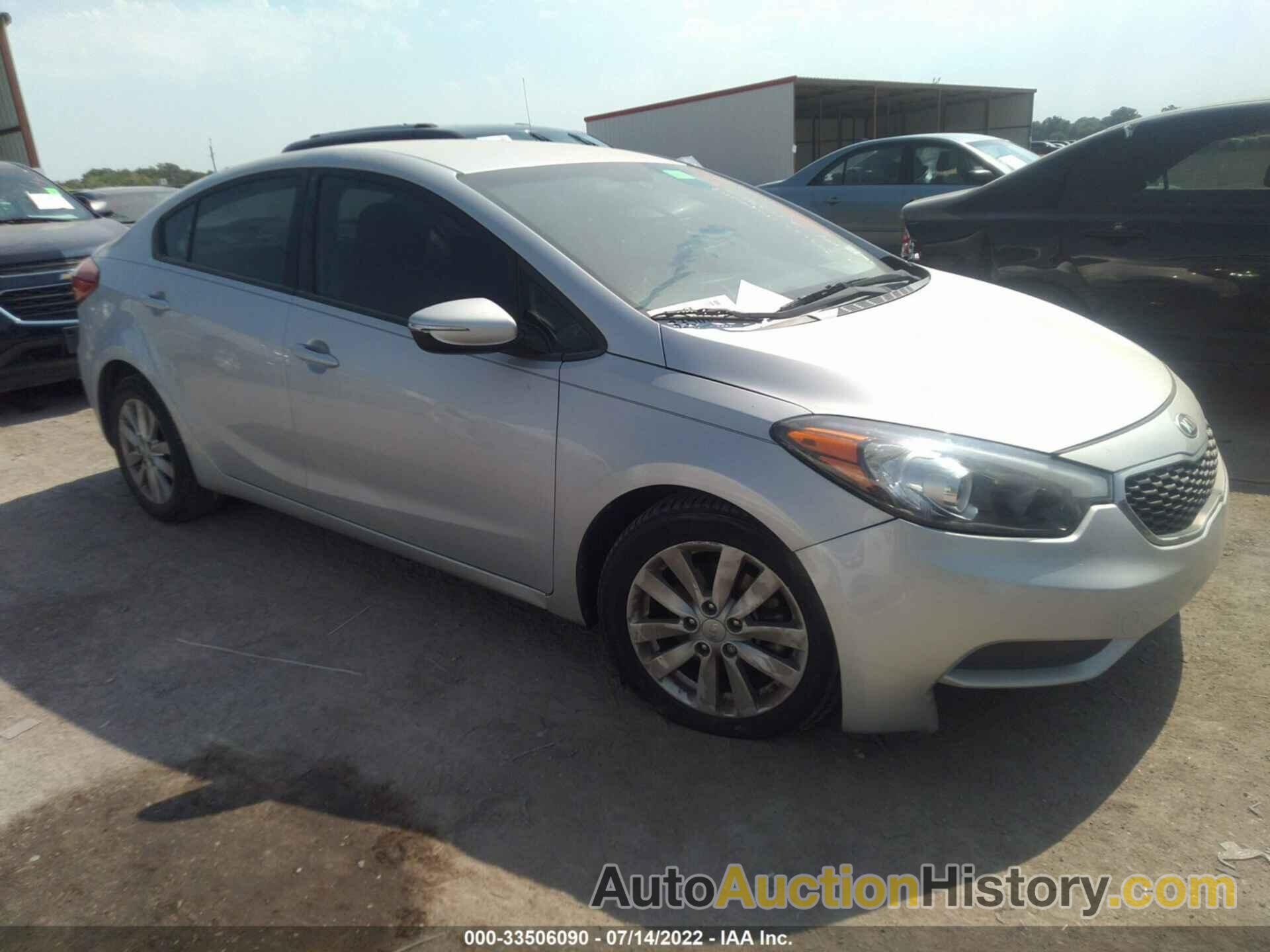 KIA FORTE LX, KNAFX4A62G5503457