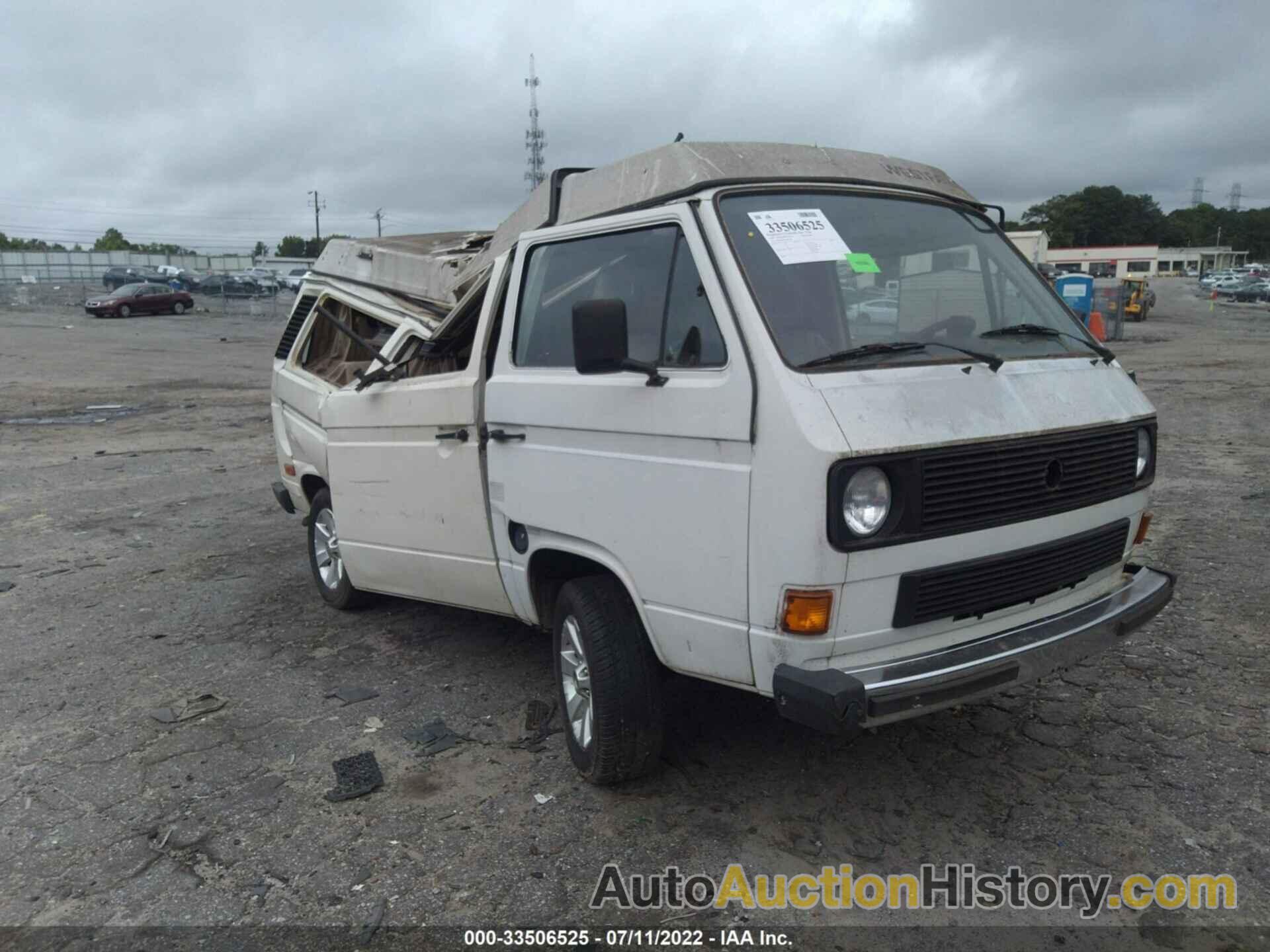 VOLKSWAGEN VANAGON CAMPMOBILE, WV2ZB0250FH067364