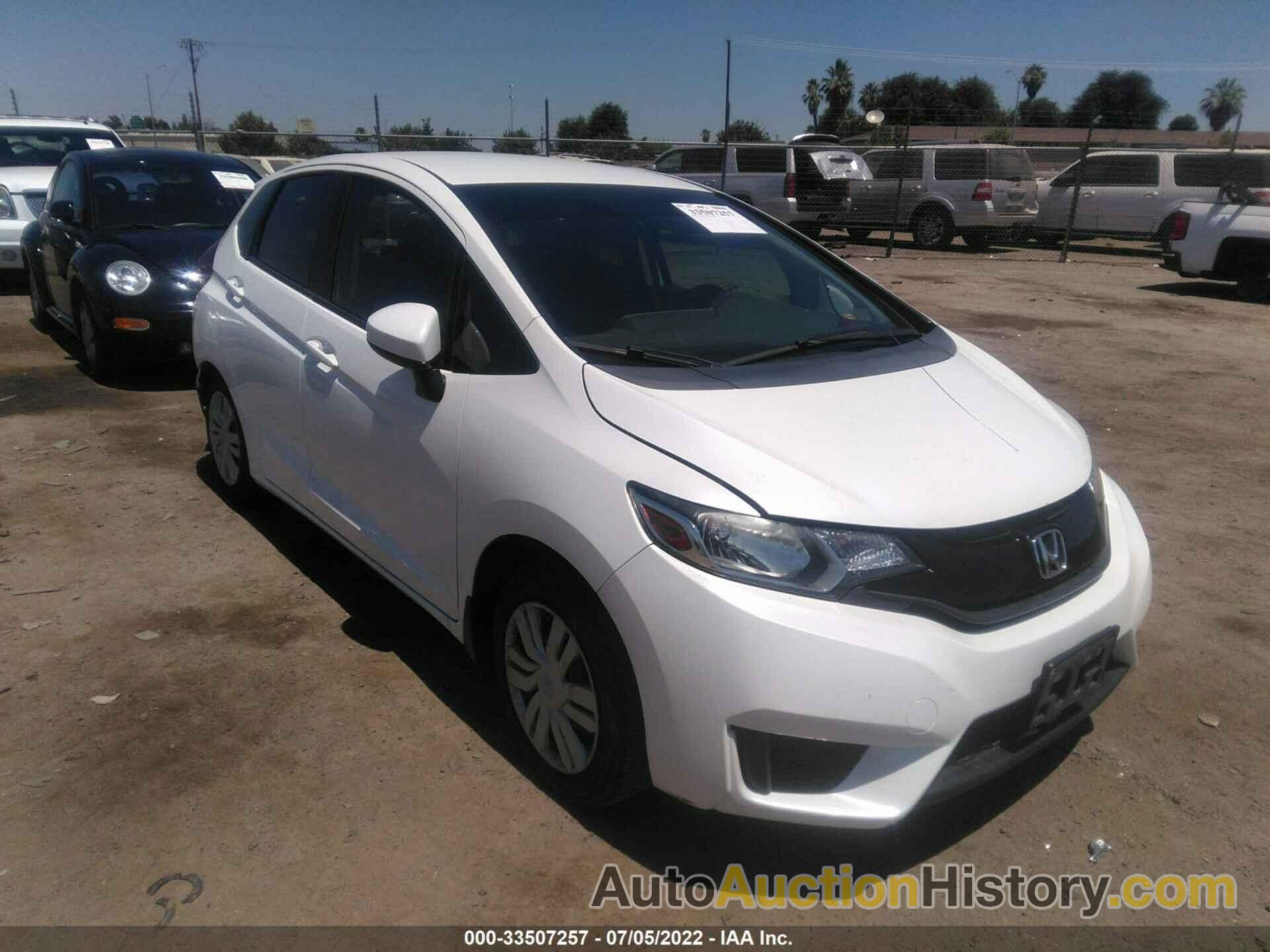 HONDA FIT LX, JHMGK5H54HS022992