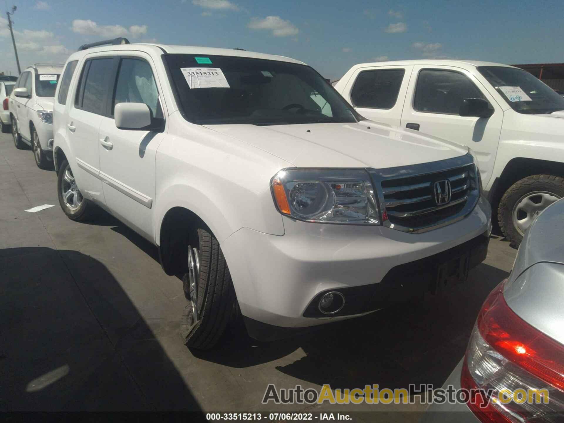 HONDA PILOT EX, 5FNYF3H46EB022734