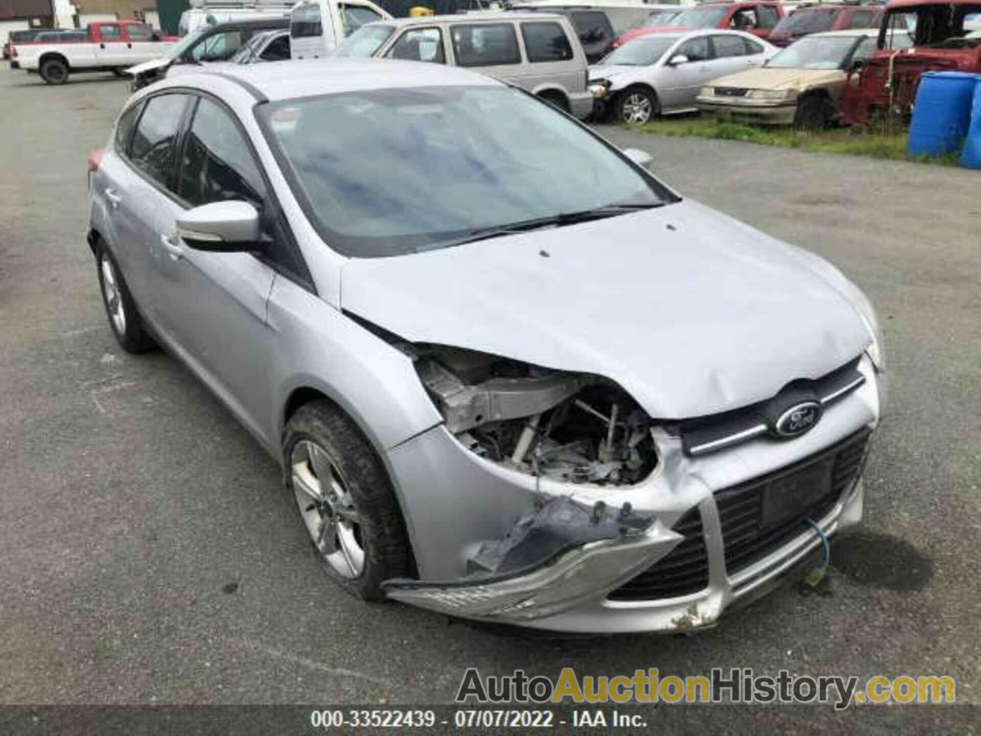 FORD FOCUS SE, 1FADP3K24DL336189