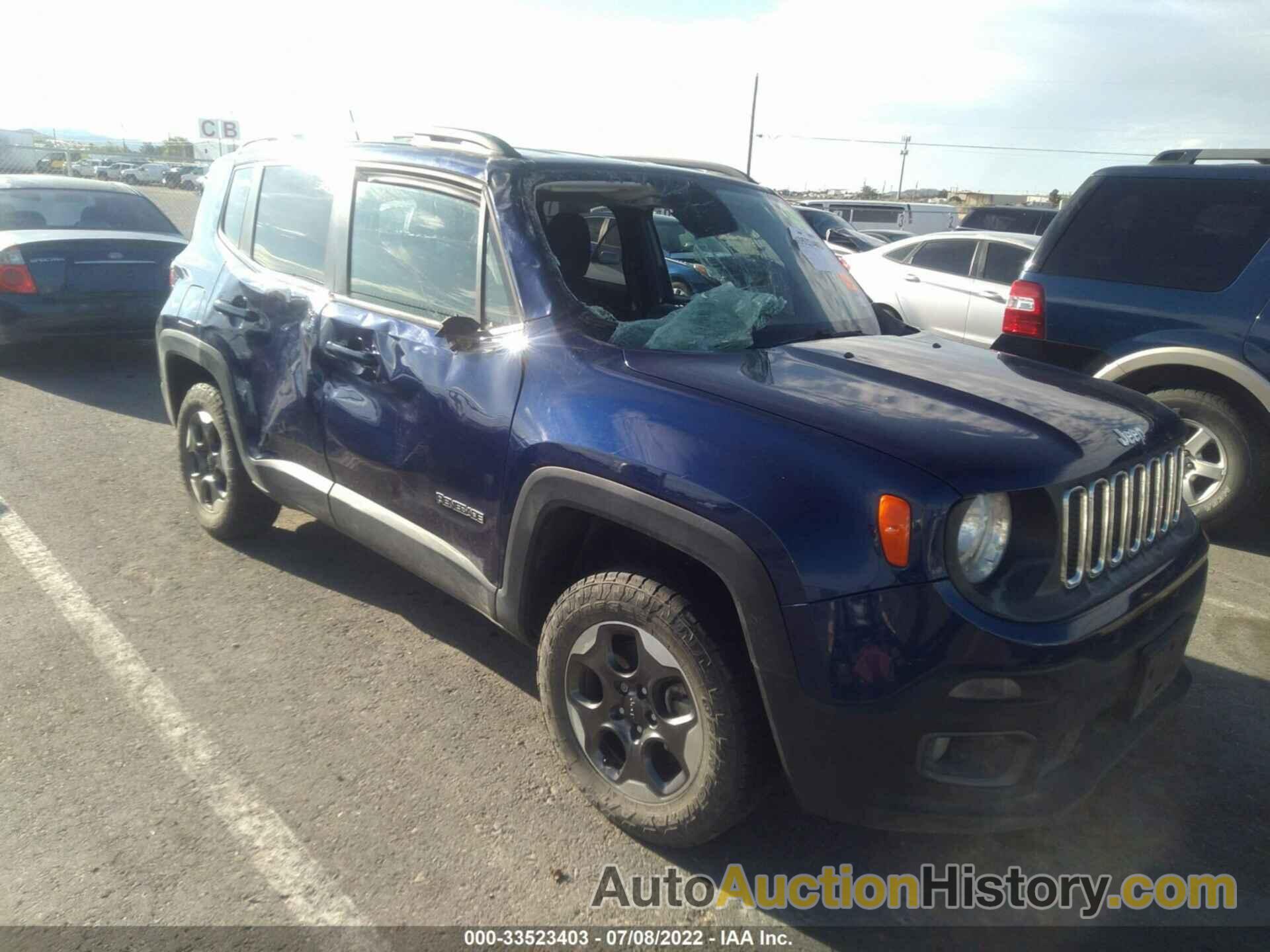 JEEP RENEGADE LATITUDE, ZACCJBBW6GPD72924