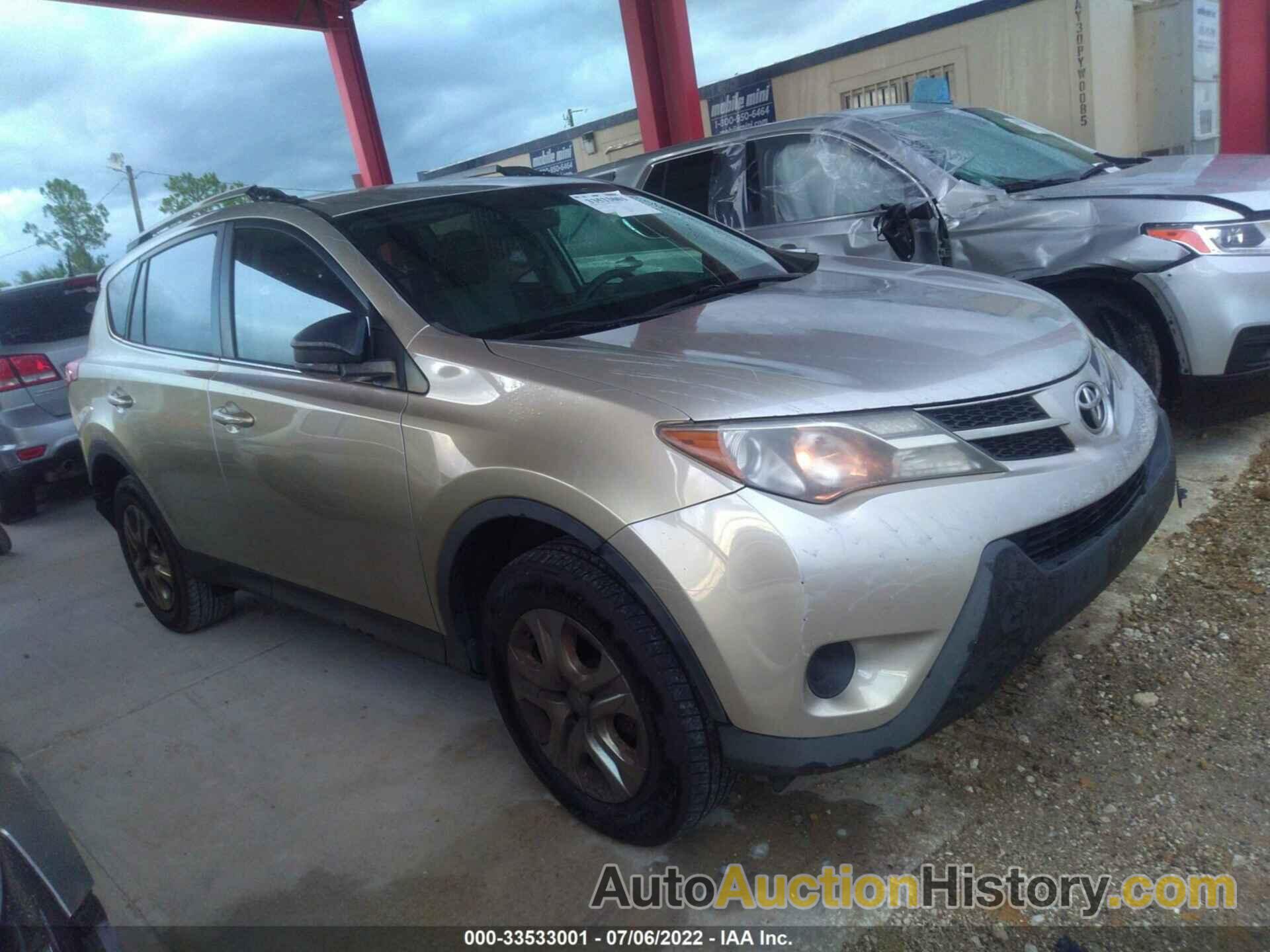 TOYOTA RAV4 LE, 2T3BFREV6DW034705